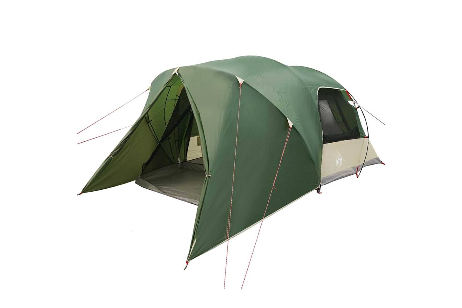 Vidaxl Dome Tent With Removable Rainfly Green 455 X 252 X 178 Cm