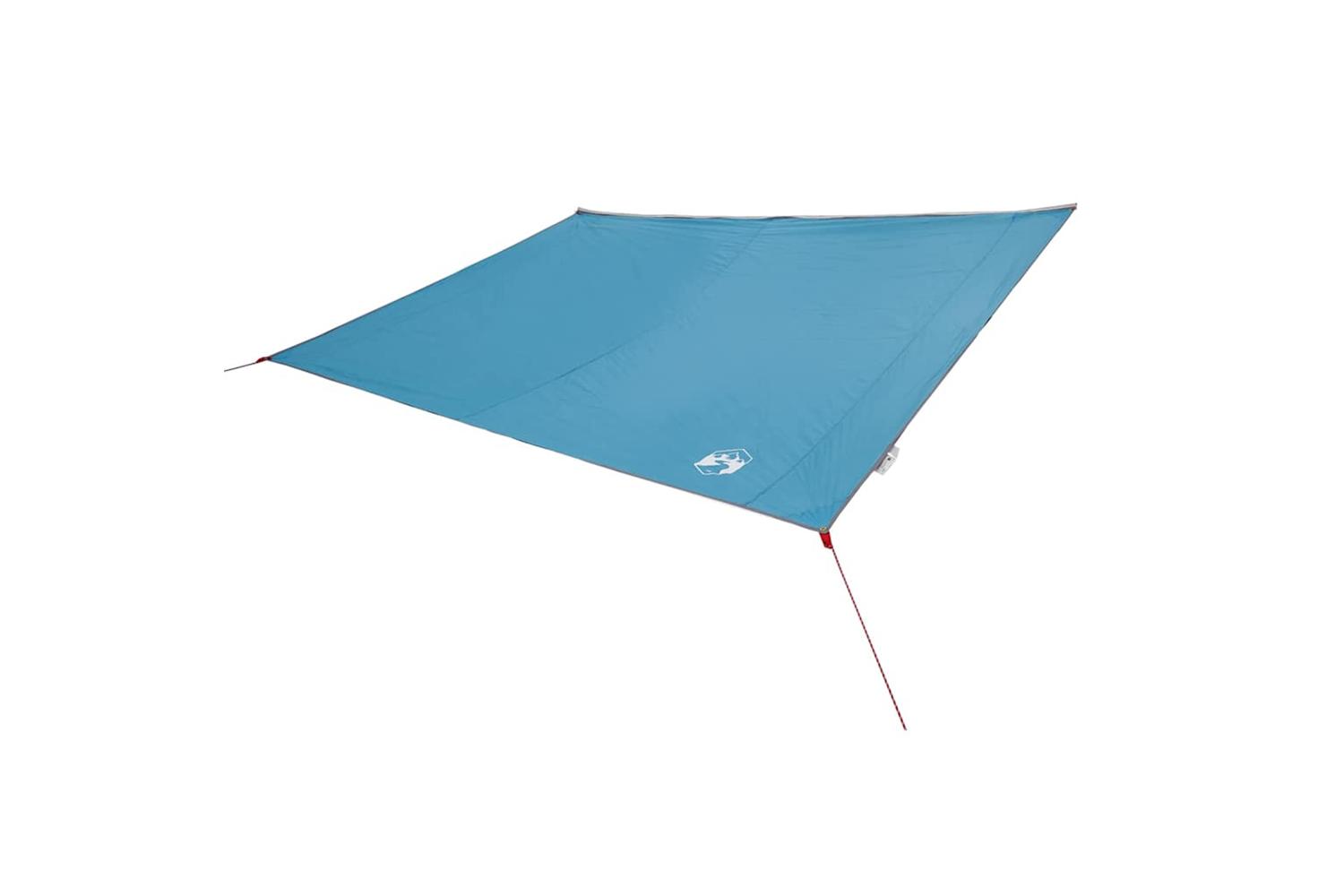 Vidaxl Water Resistant Tarp With Roof Blue