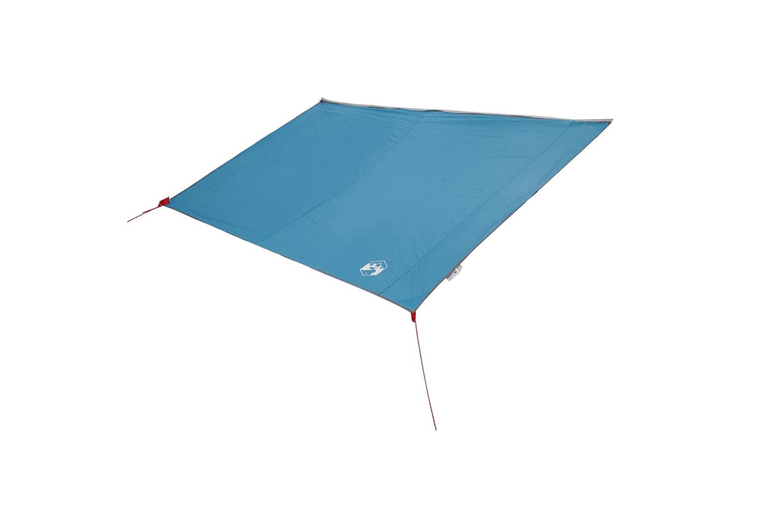 Vidaxl Water Resistant Tarp With Roof Blue
