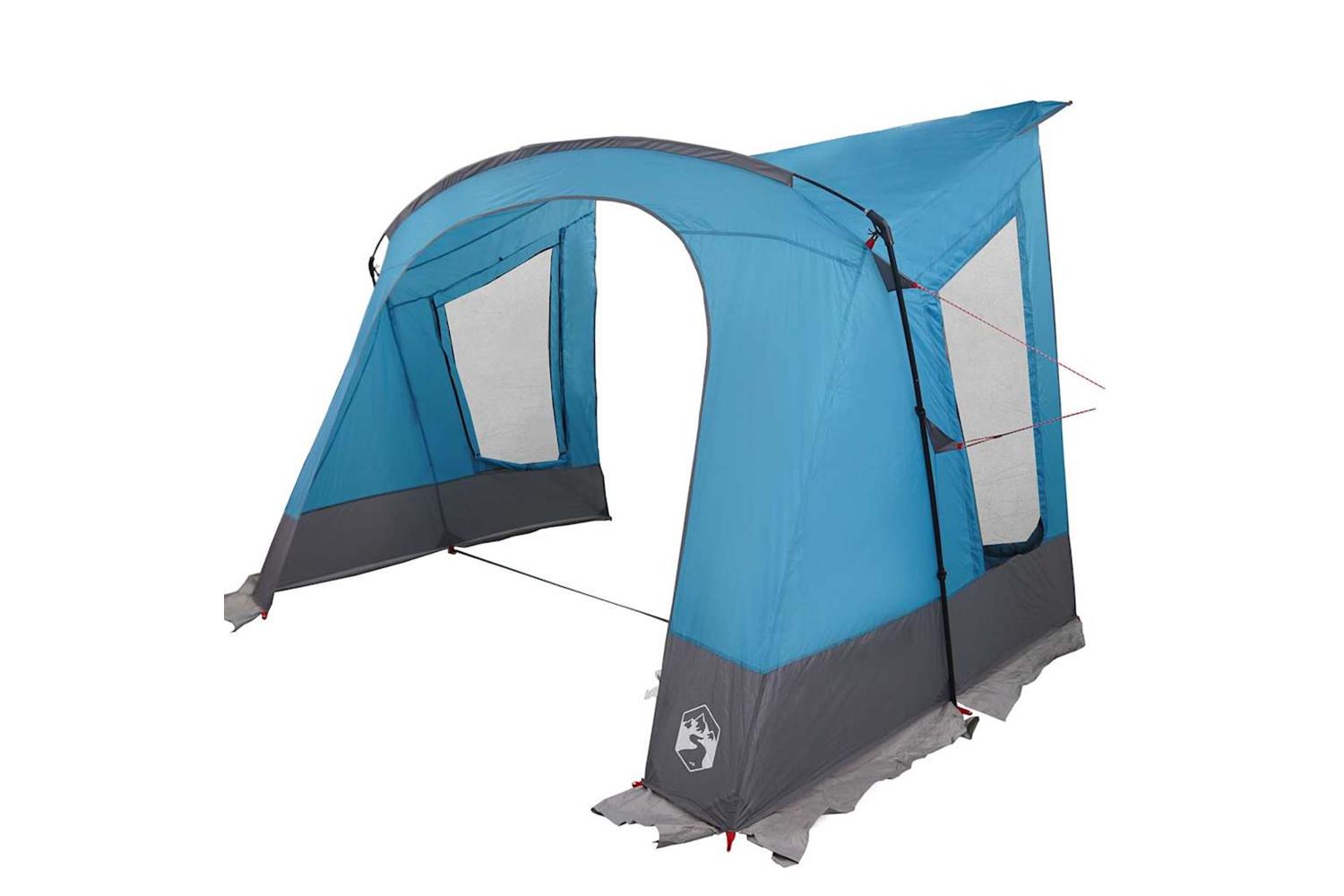 Vidaxl Caravan Tent With Roof With Storage Blue 252 X 245 X 245 Cm