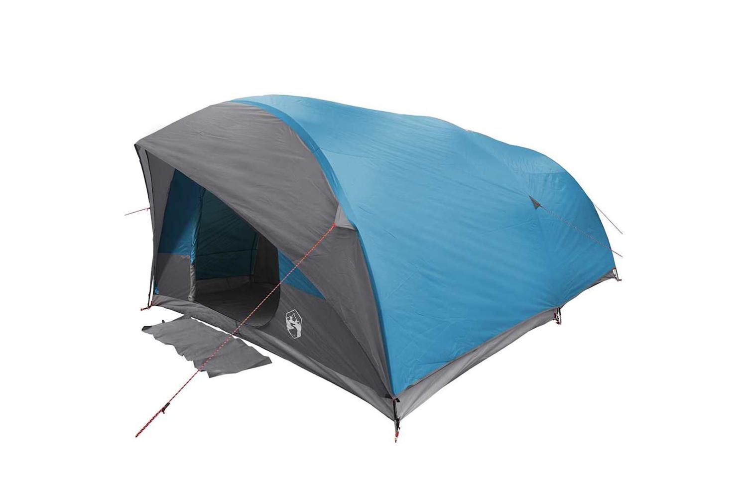 Vidaxl Tunnel Tent With Roof Blue 500 X 348 X 200 Cm Taffeta