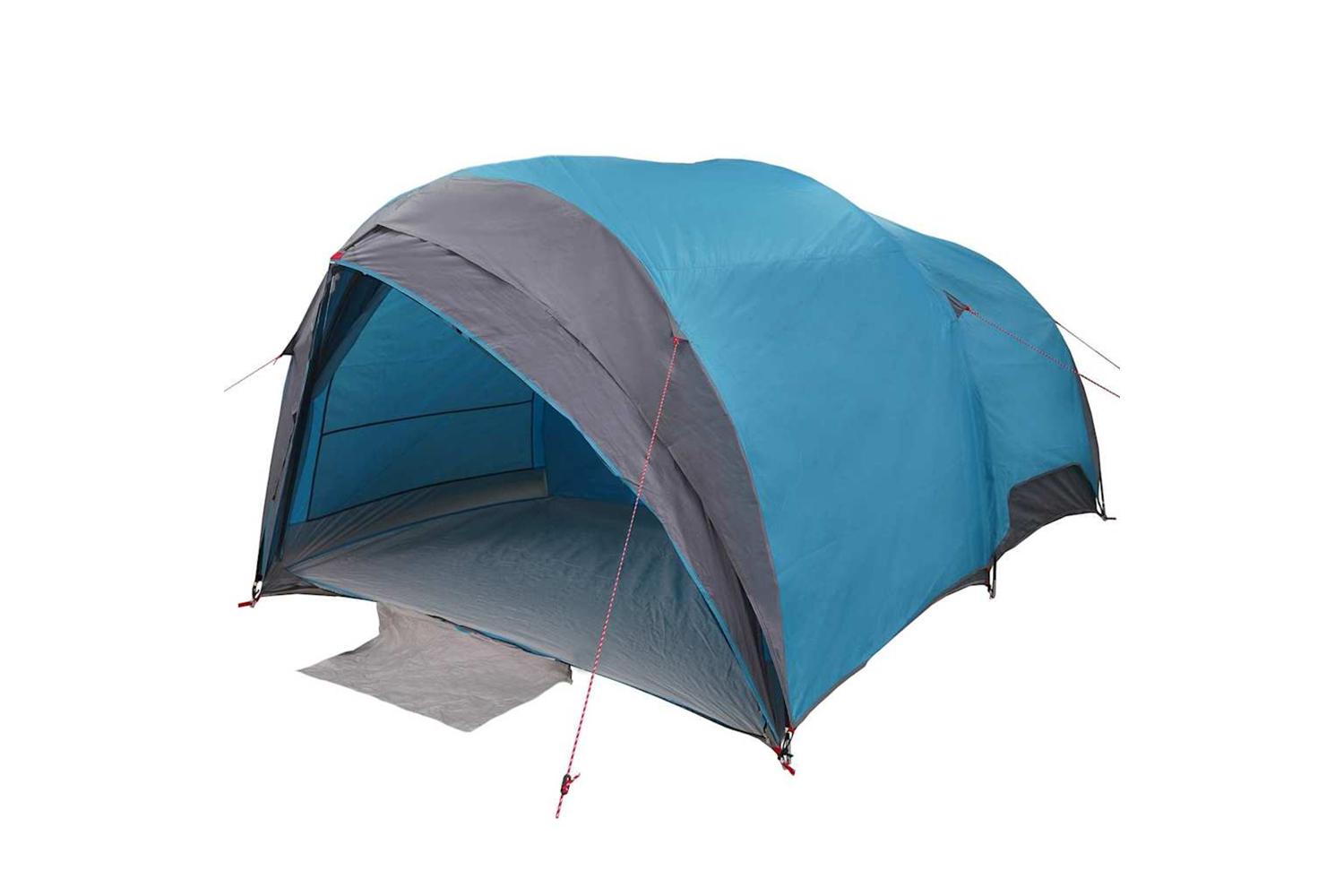 Vidaxl Tunnel Tent With Roof Blue 410 X 285 X 198 Cm Taffeta