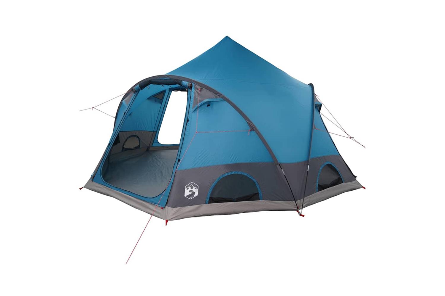 Vidaxl Dome Tent With Roof With Storage Blue 505 X 450 X 248 Cm