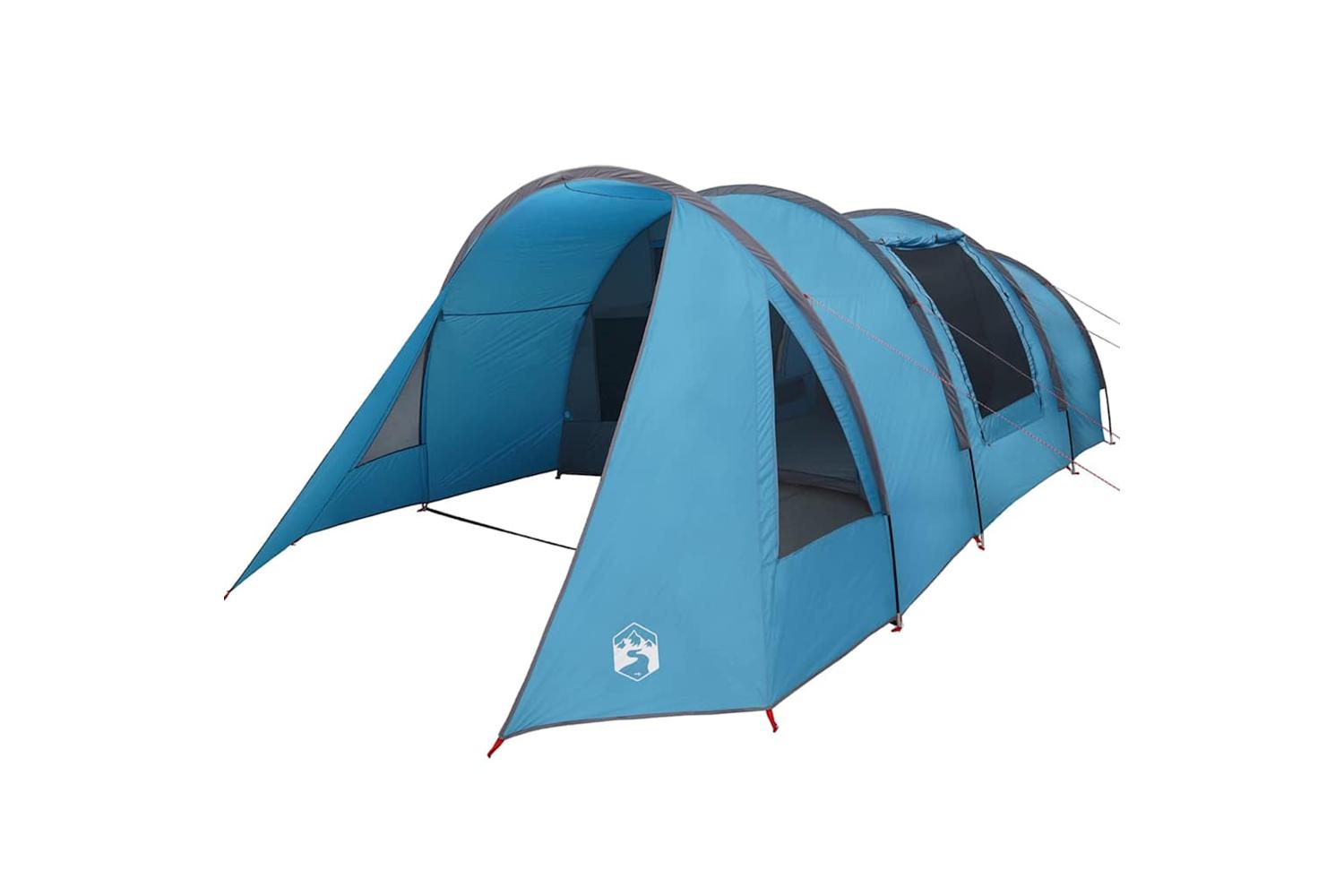 Vidaxl Tunnel Tent With Roof Blue And Grey 778 X 356 X 210 Cm