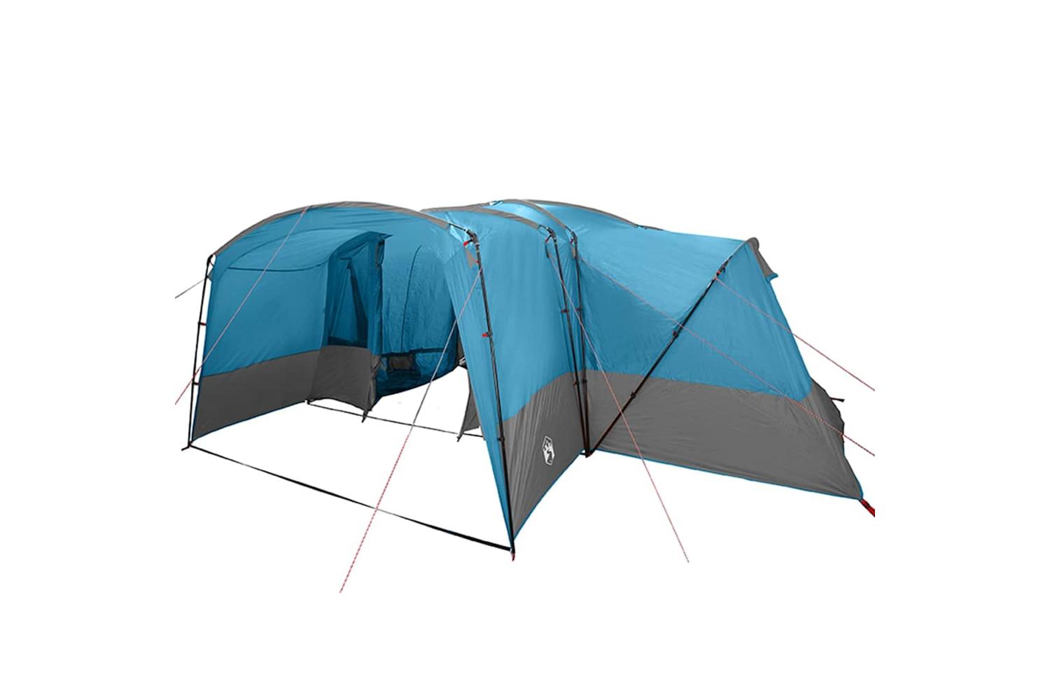 Vidaxl Family Tent With Roof Blue And Grey 760 X 645 X 230 Cm