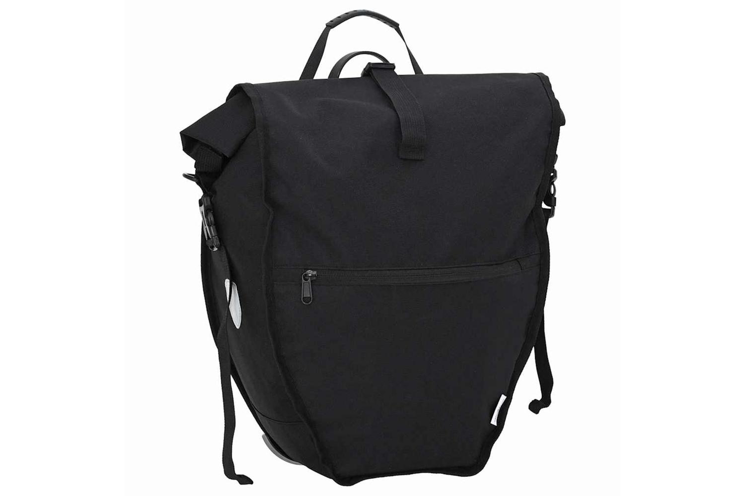 Vidaxl Bicycle Bag Black 32.5 X 17 X 57 Cm Polyester