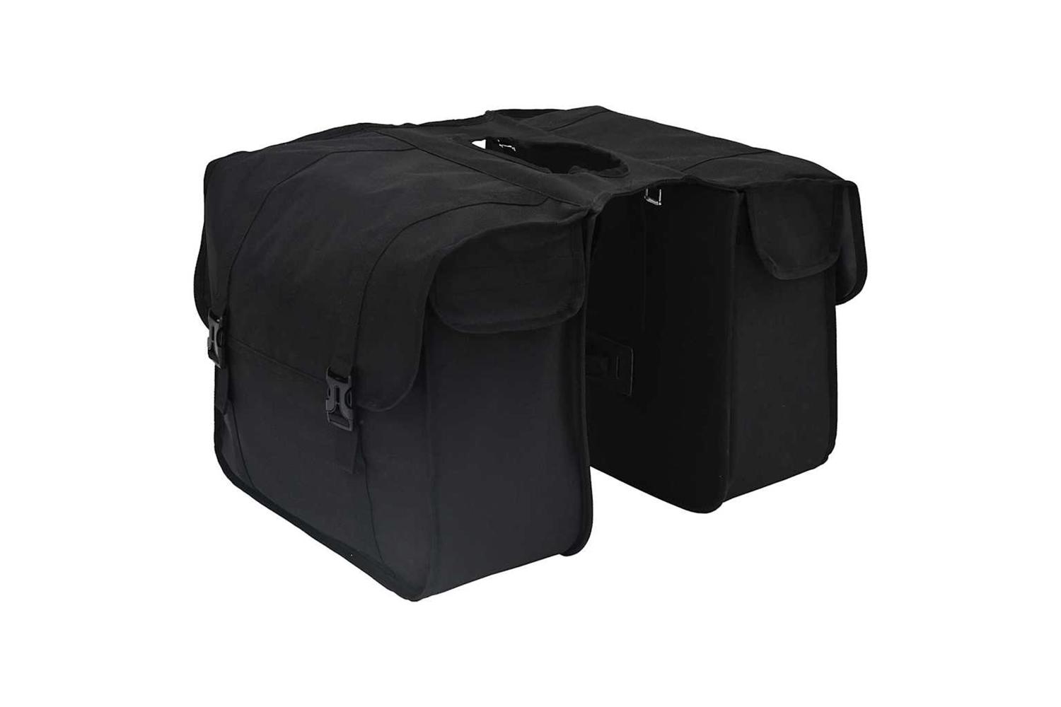 Vidaxl Bicycle Bag Black 40 X 18.5 X 35 Cm Polyester