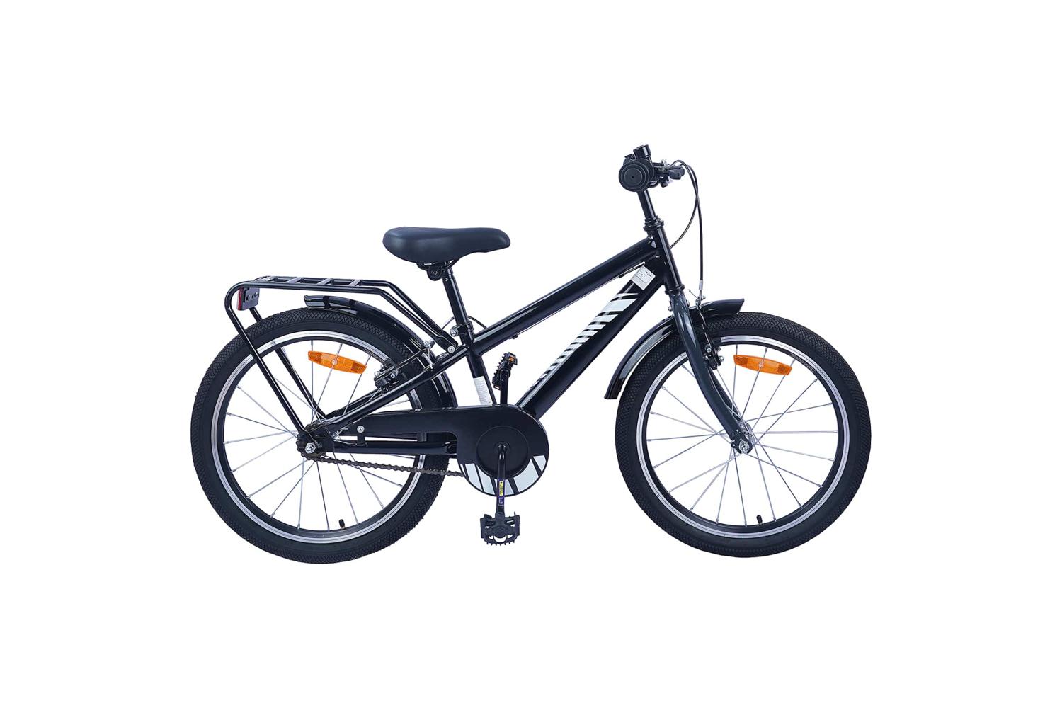 Vidaxl Kids Bike 20'' For 6-11 Years Old Black