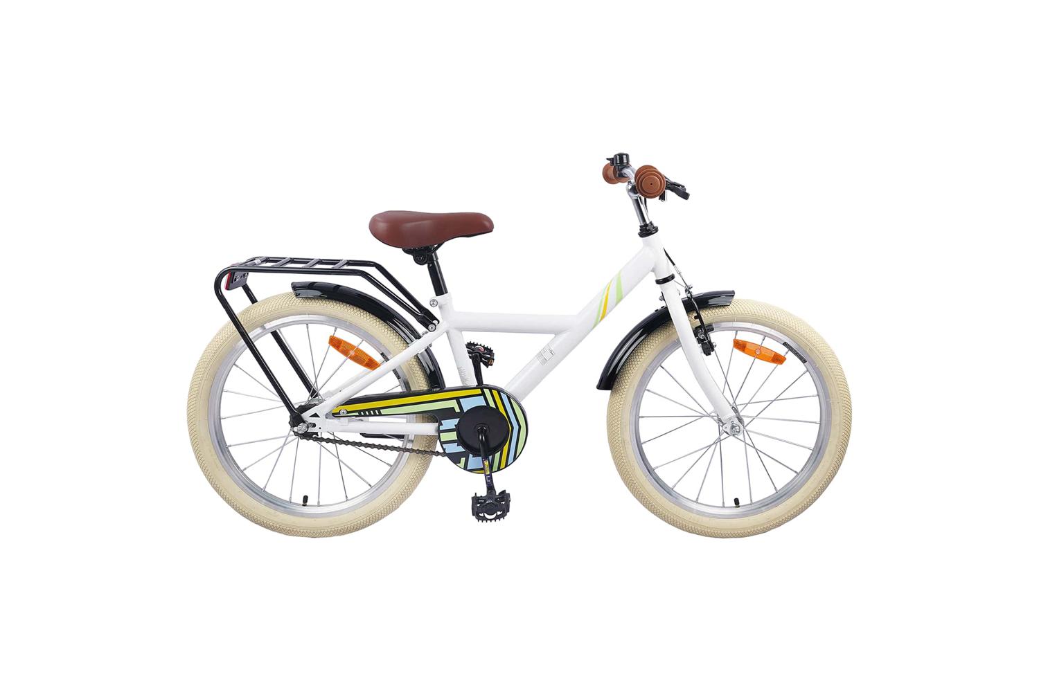 Vidaxl Kids Bike 20'' For 6-11 Years Old White