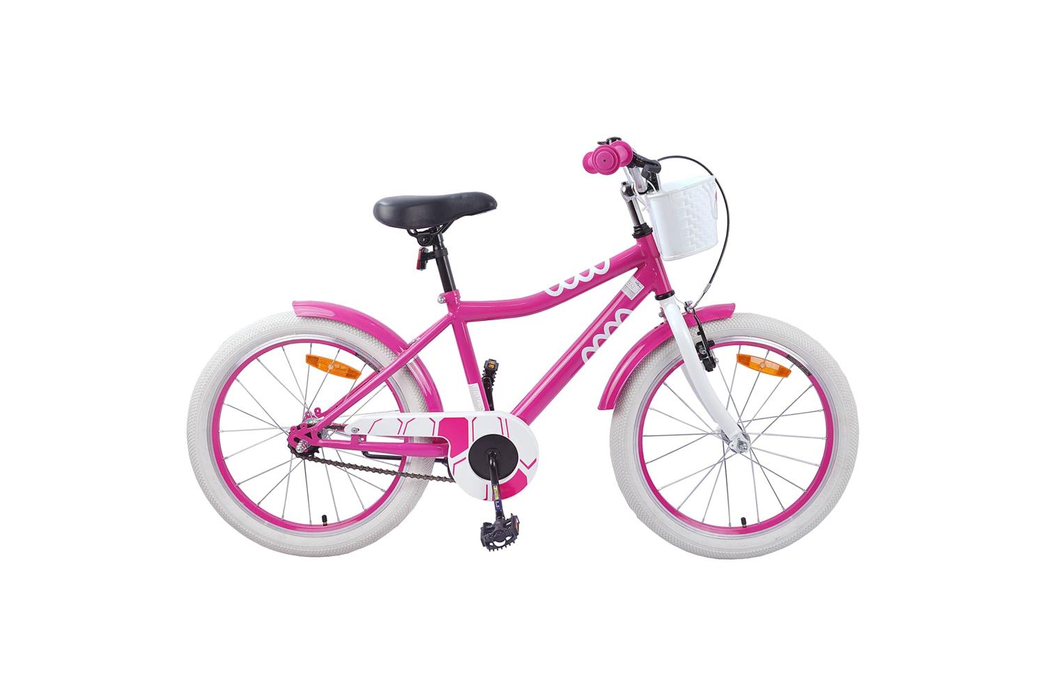 Vidaxl Kids Bike 20'' For 6-11 Years Old Pink