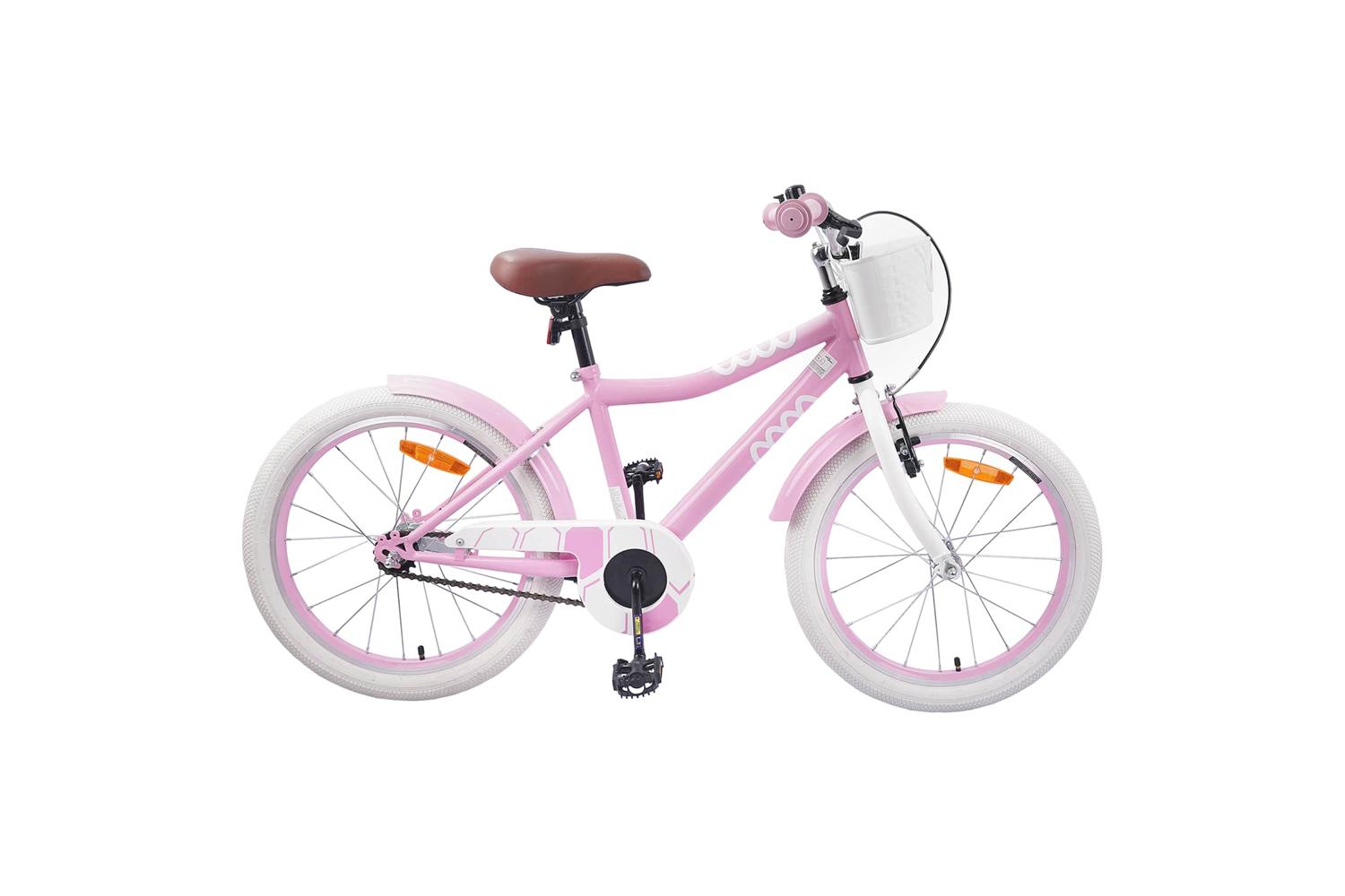 Vidaxl Kids Bike 20'' For 6-11 Years Old Light Pink