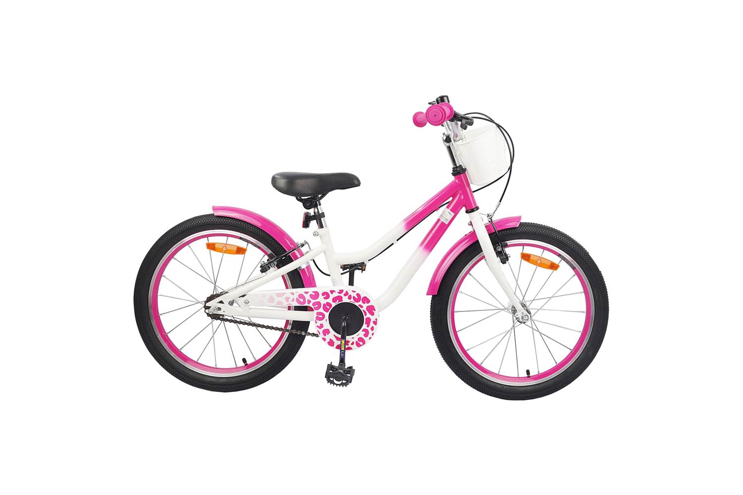 Vidaxl Kids Bike 20'' For 6-11 Years Old Dark Pink