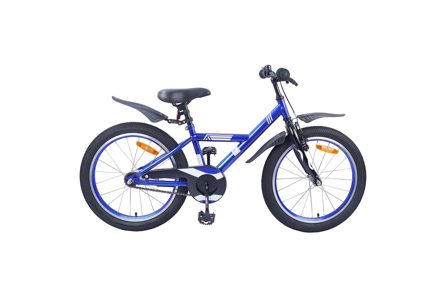 Vidaxl Kids Bike 20'' For 6-11 Years Old Dark Blue