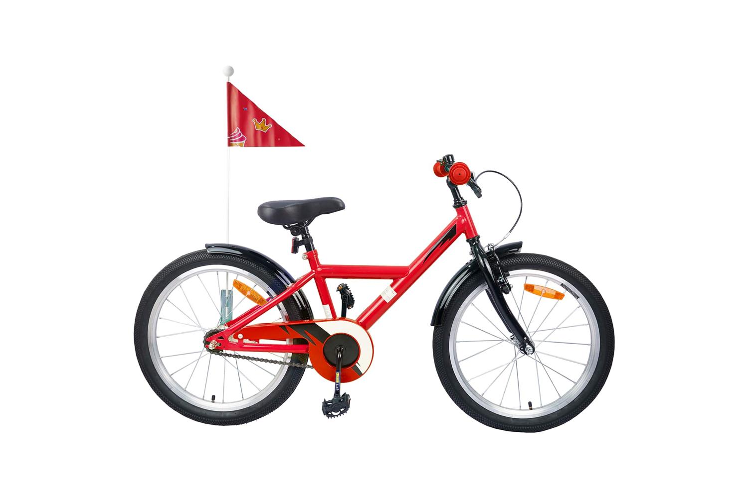 Vidaxl Kids Bike 20'' For 6-11 Years Old Red