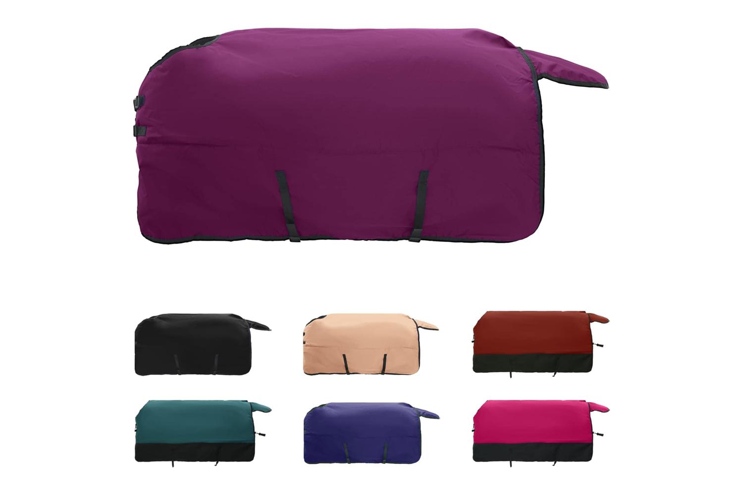 Vidaxl Horse Blanket Full Purple 75 Cm Polyester