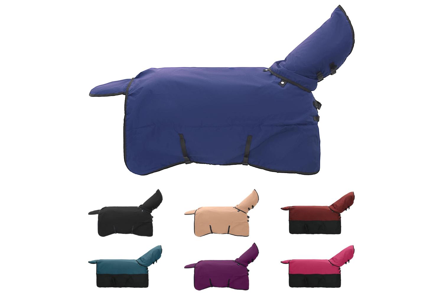 Vidaxl Horse Blanket Full Navy Blue 105 Cm Polyester