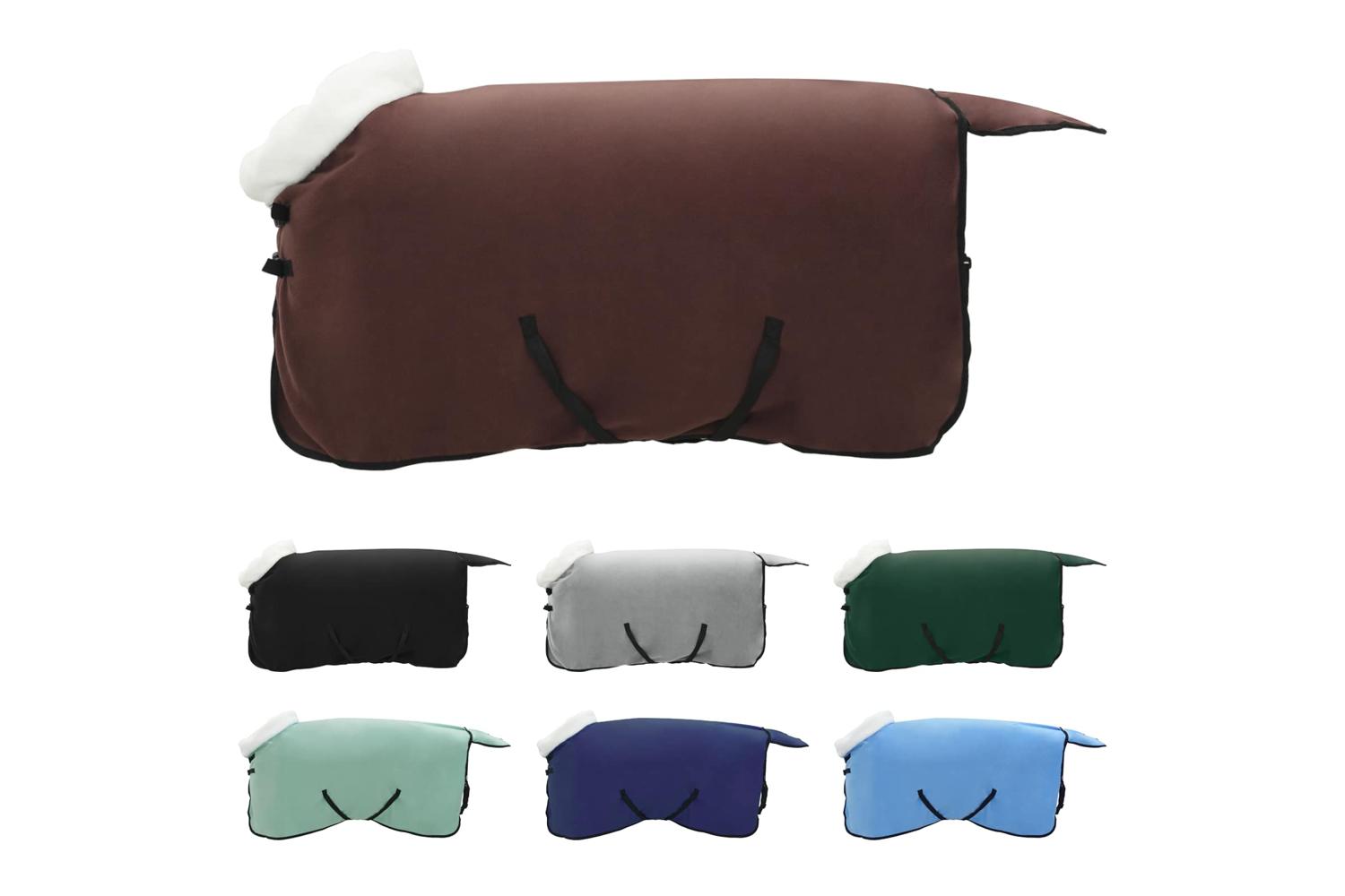 Vidaxl Horse Blanket Full Dark Brown 75 Cm Polar Fleece