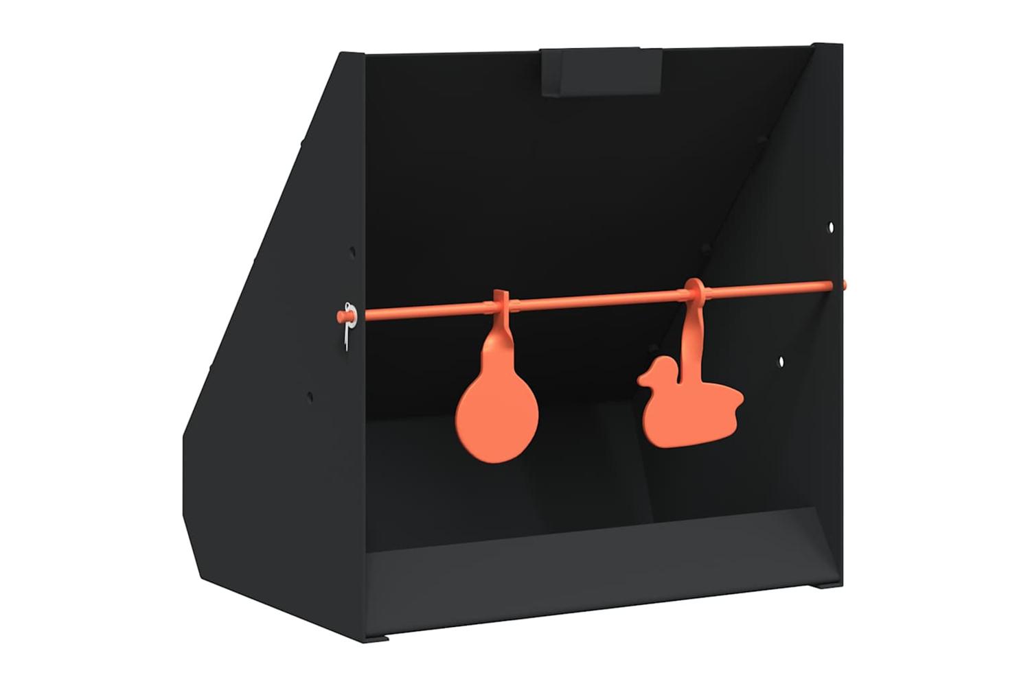 Vidaxl Pellet Trap Black 31 X 23 X 31.5 Cm Steel