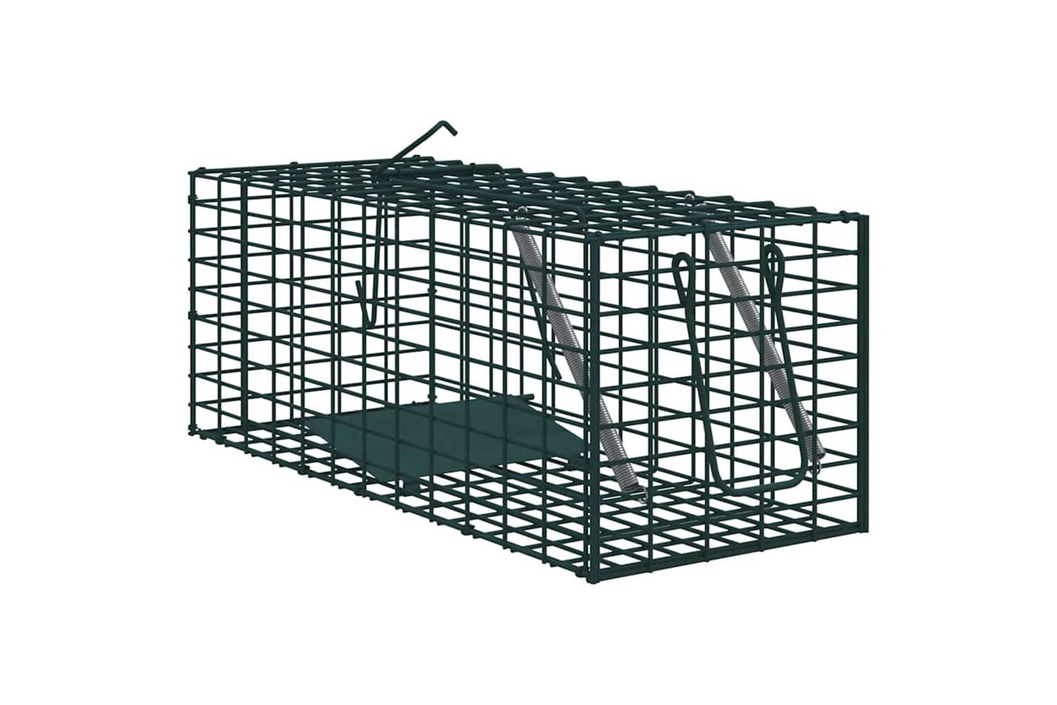 Vidaxl Animal Trap Green 31 X 13 X 12cm Steel