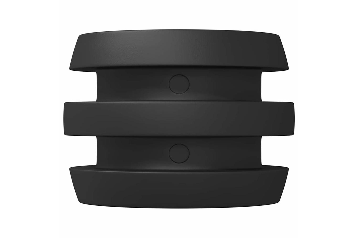 Vidaxl Football Table Bumpers 3 X 3 X 2 Cm Rod 16 Pcs Black