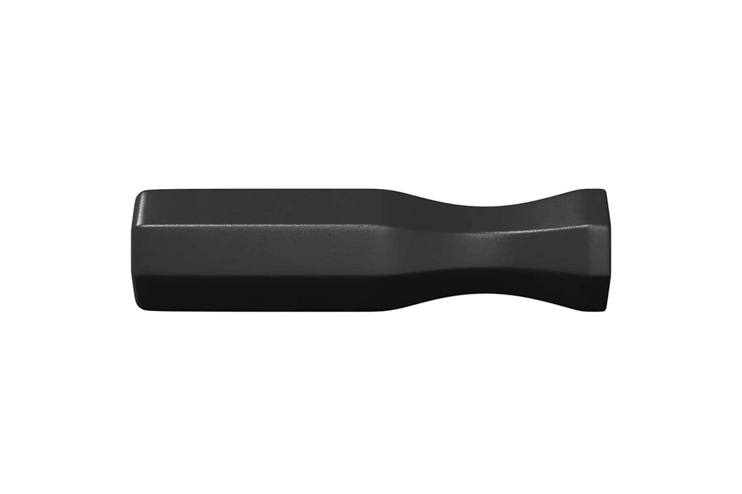 Vidaxl Football Table Handles 10 Pcs Black 3.1 X 3.1 X 17.8 Cm Plastic