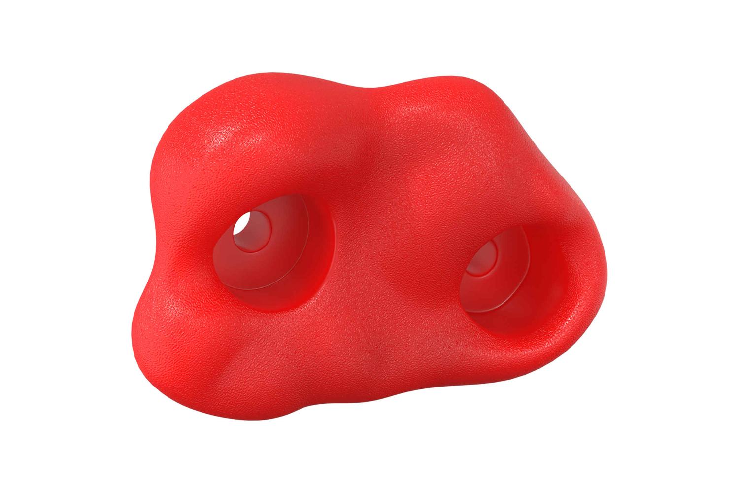 Vidaxl Climbing Hold 2 Pcs Red 100 X 67 X 43 Mm Pp