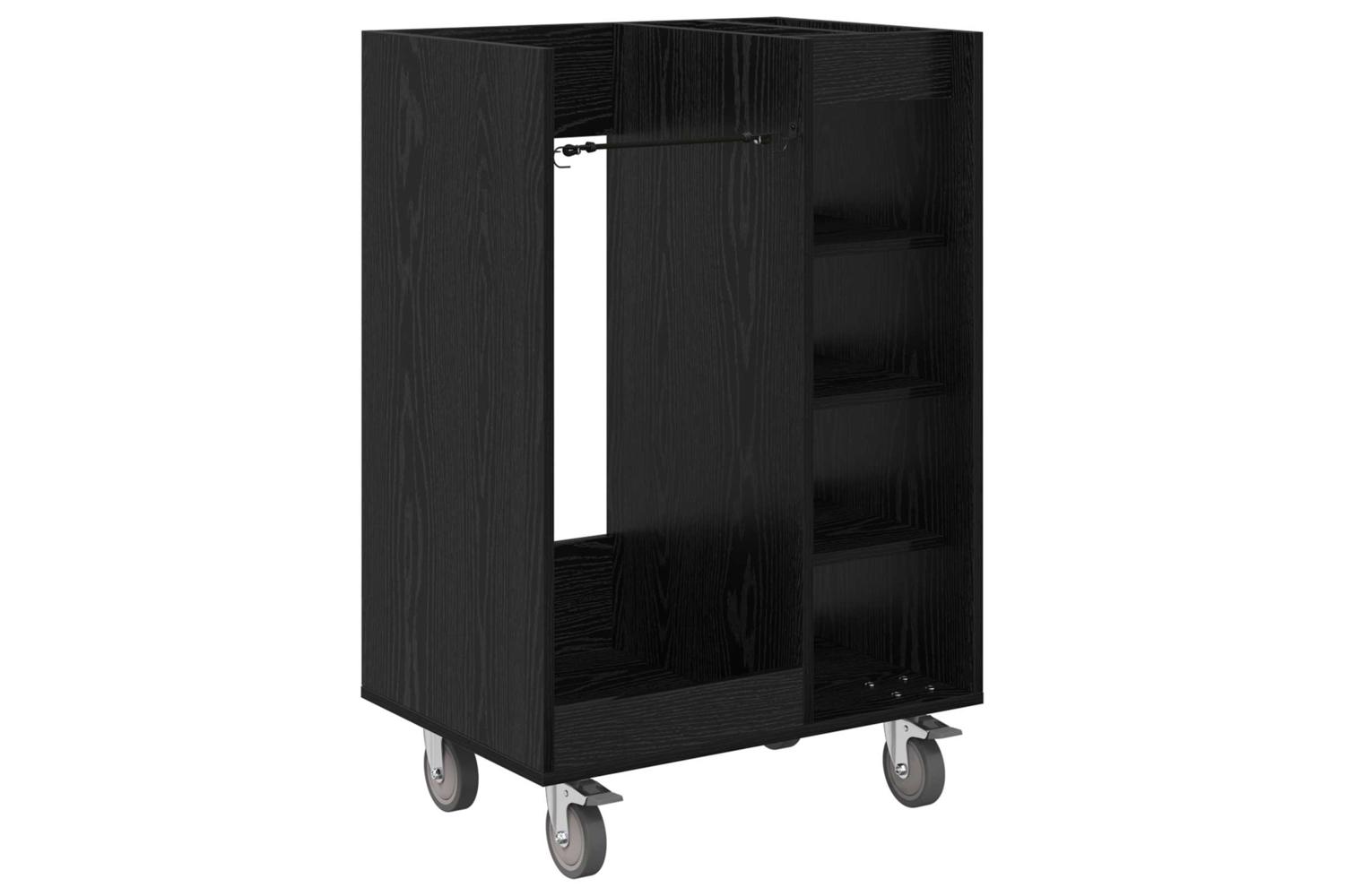 Vidaxl Golf Cabinet With Wheel Plain Sonoma Oak 65 X 45 X 98 Cm