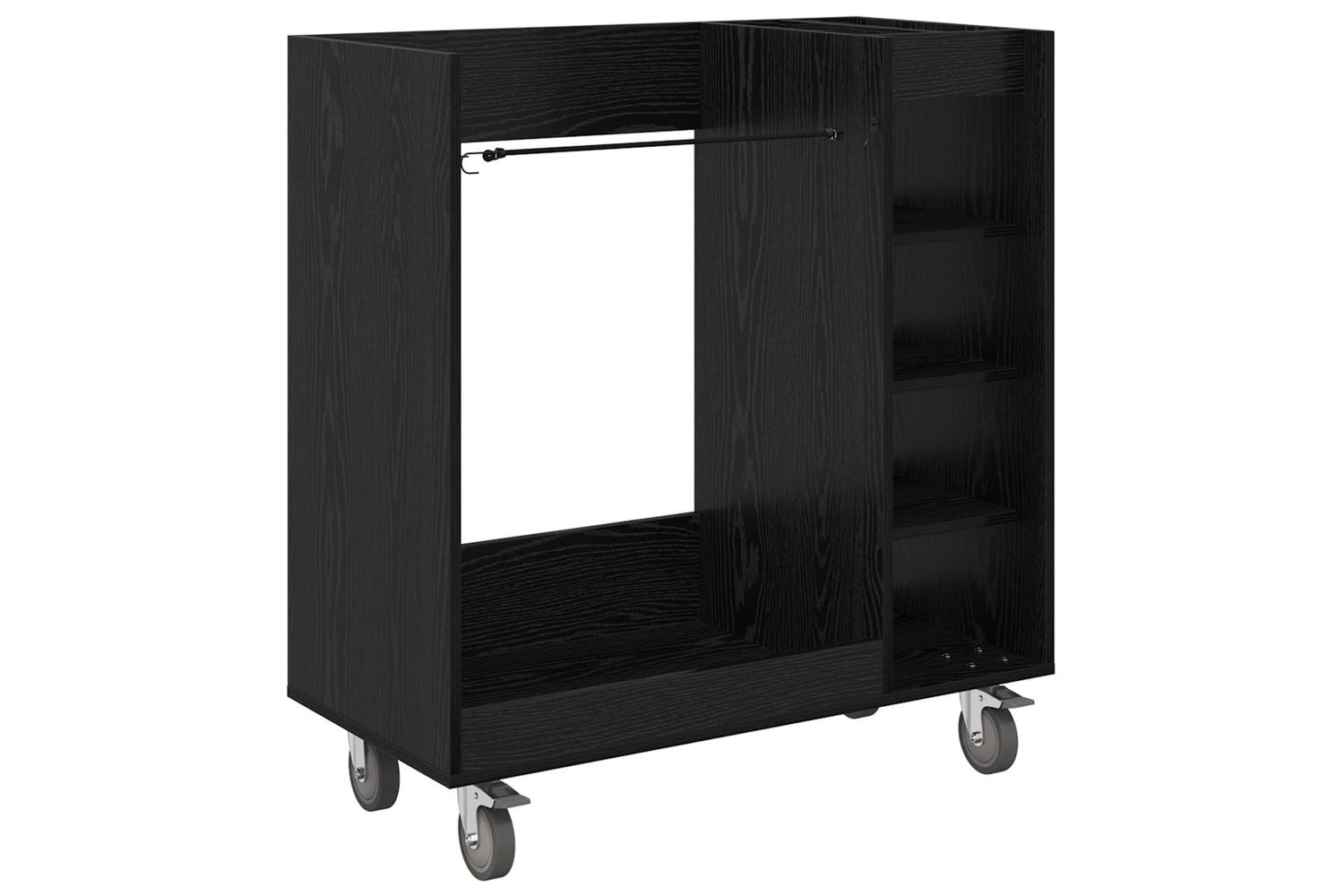 Vidaxl Golf Cabinet With Wheel Plain Sonoma Oak 90 X 45 X 98 Cm
