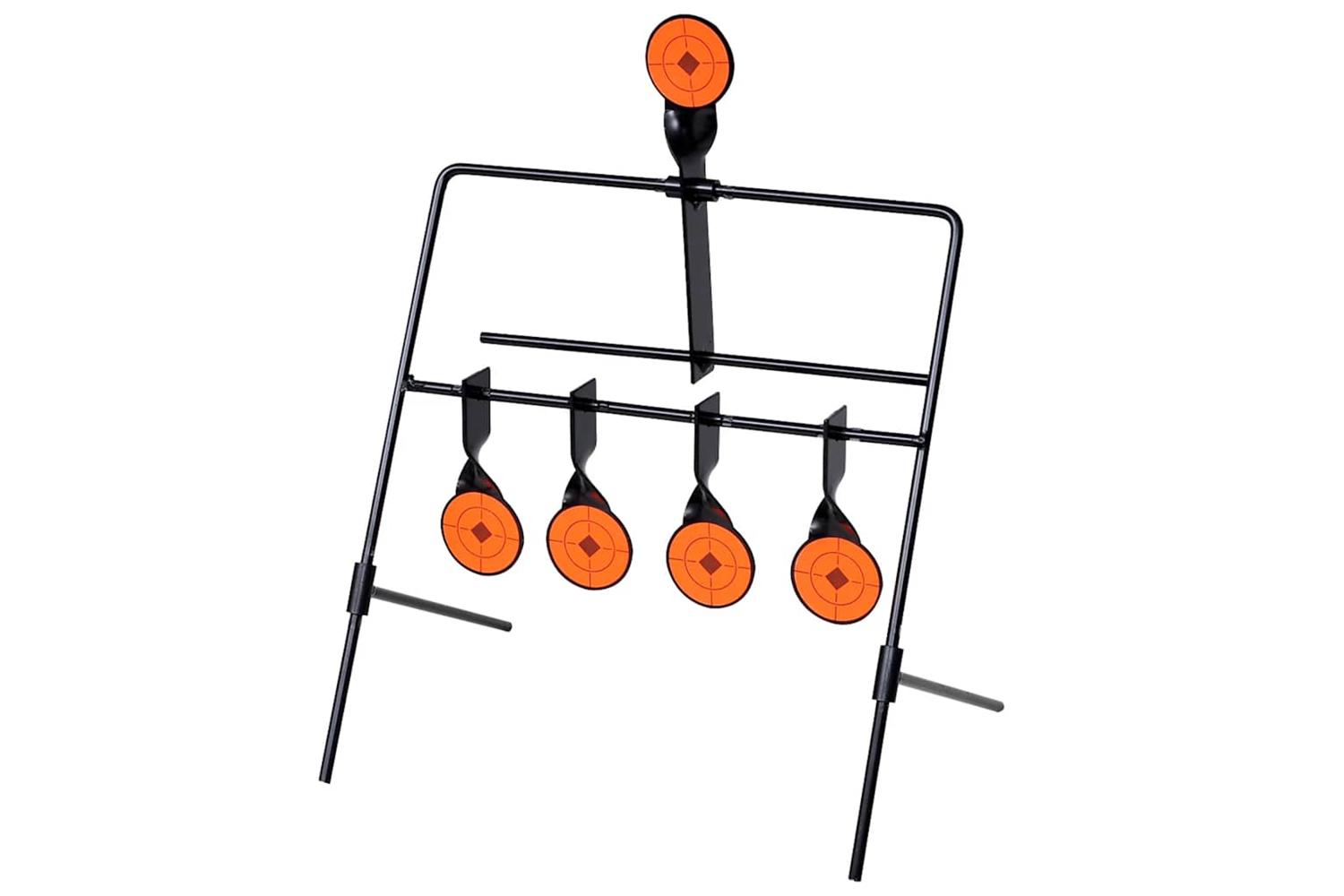 Vidaxl Auto Reset Rotating Shooting Target With 4 + 1 Targets