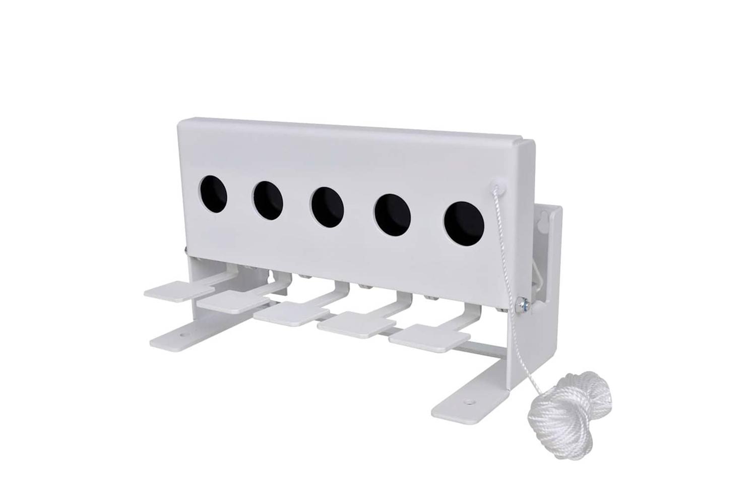 Vidaxl 5-hole Drop Target With Reset Cord