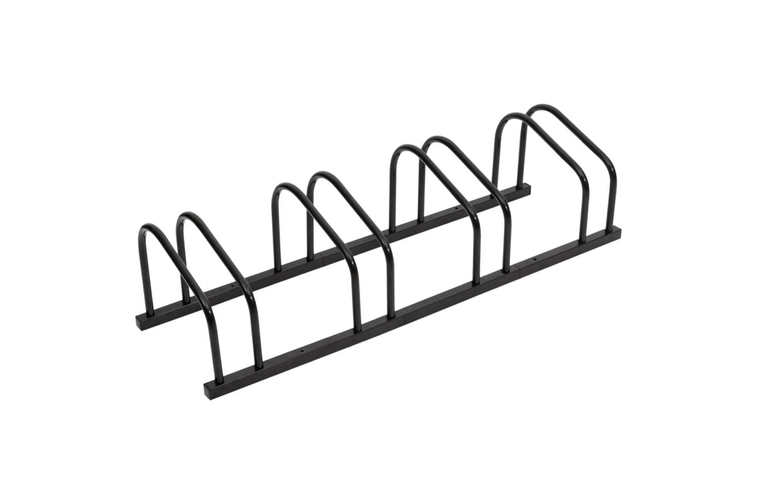 Vidaxl Bike Rack For 4 Bikes Black Steel