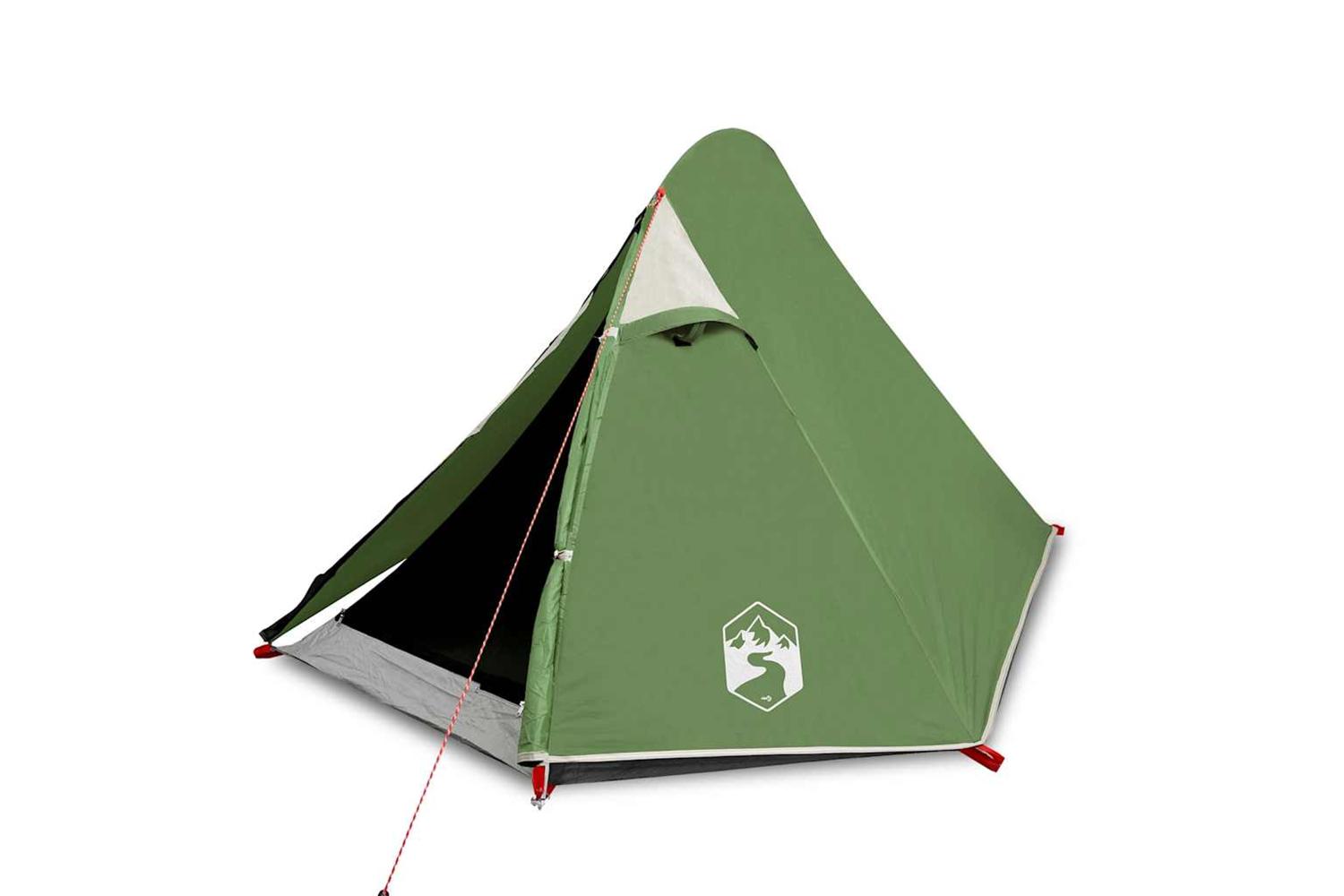 Vidaxl Camping Tent Dome 2-person Green Waterproof