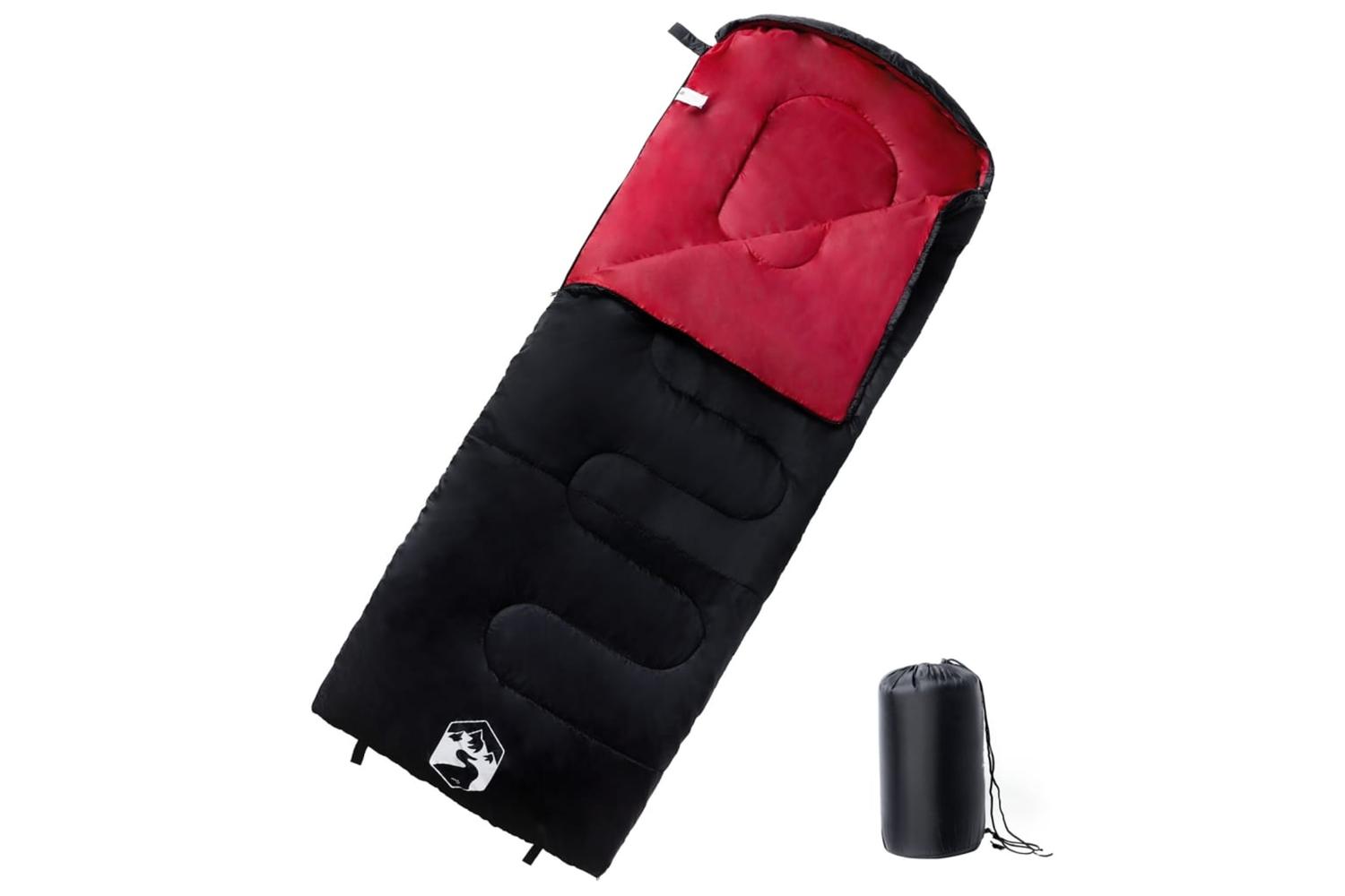 Vidaxl Sleeping Bag For Adults Camping 3-4 Seasons