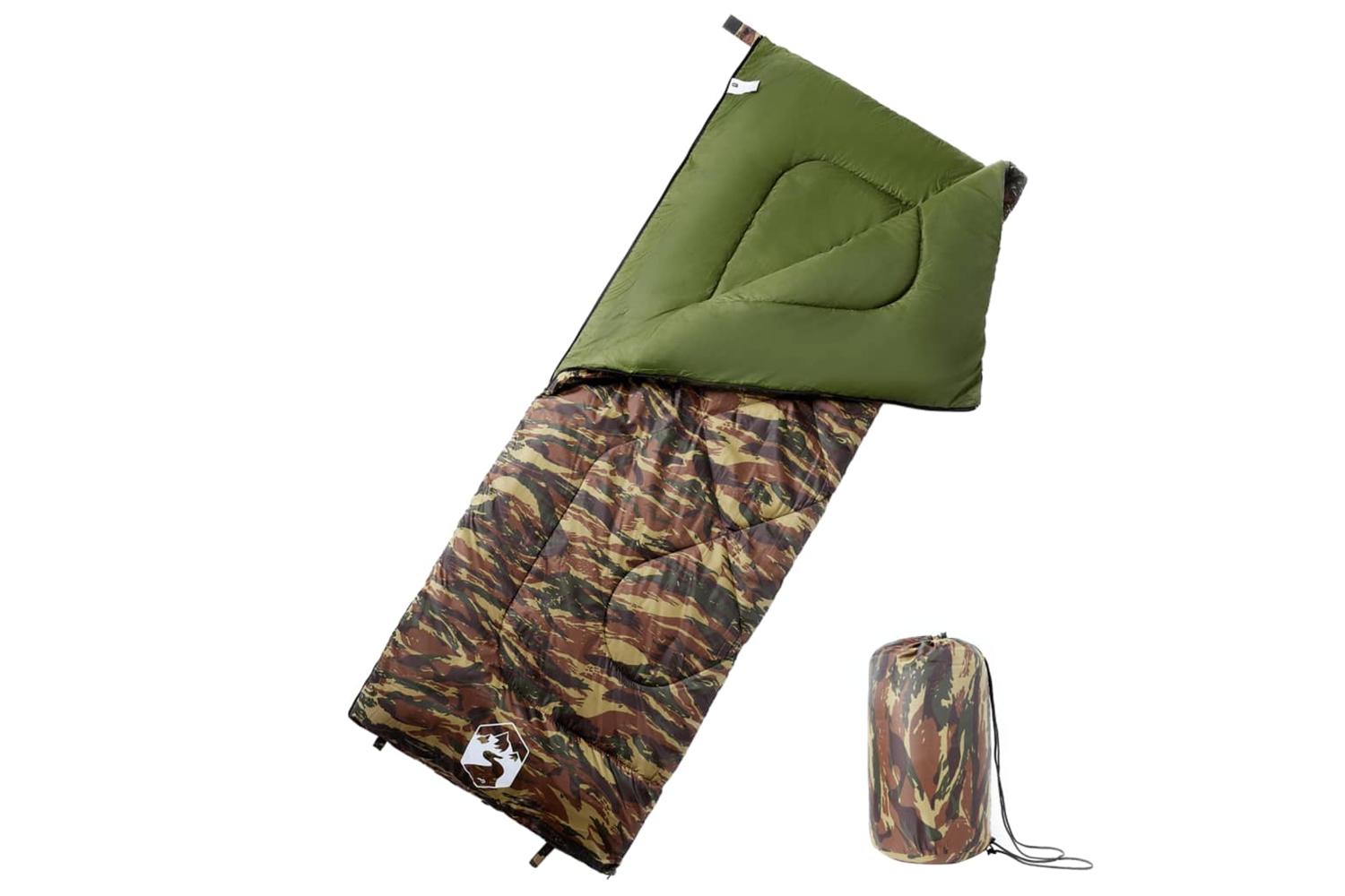 Vidaxl Sleeping Bag For Adults Camping 3 Seasons