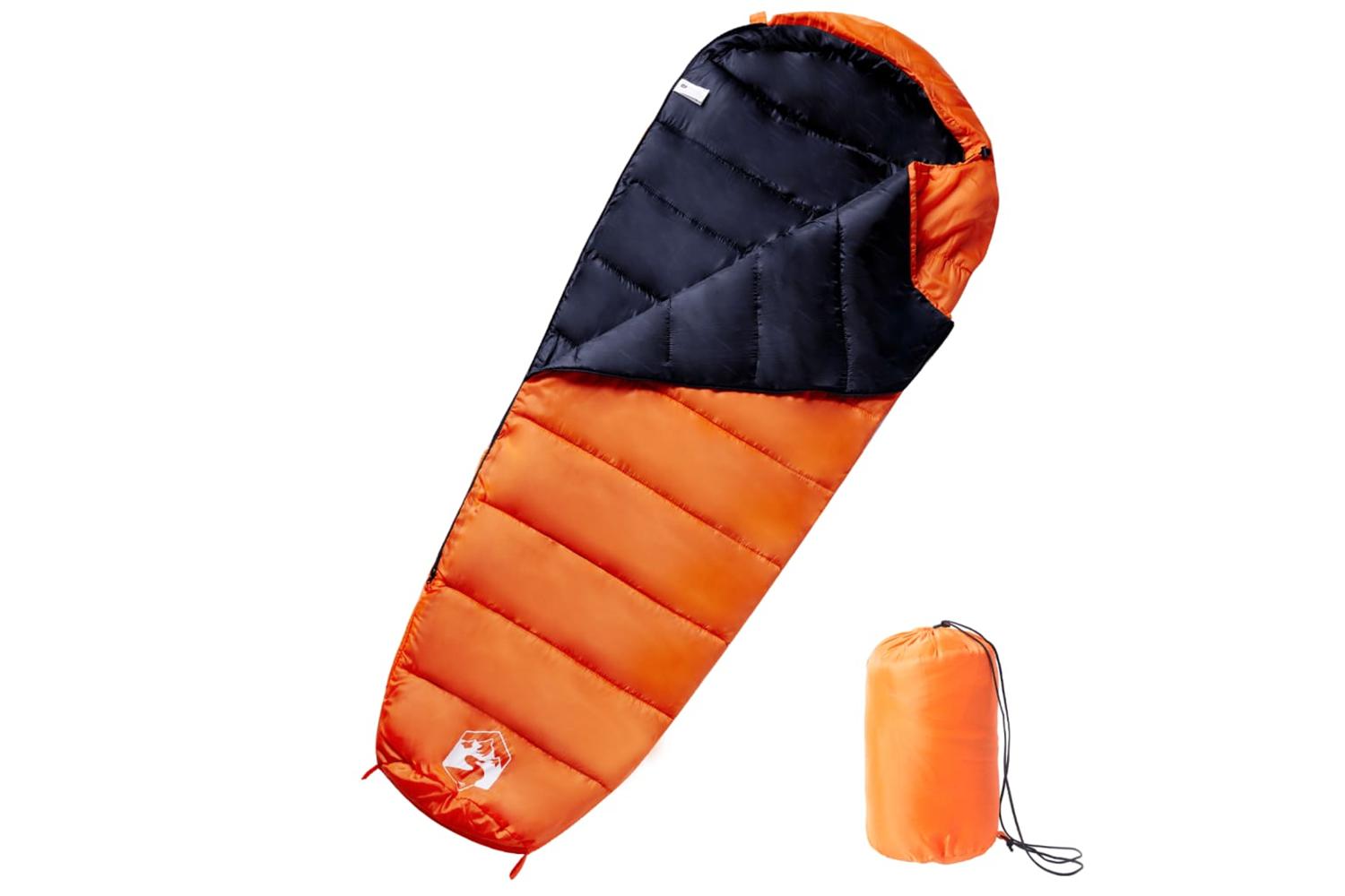 Vidaxl Mummy Sleeping Bag For Adults Camping 3 Seasons
