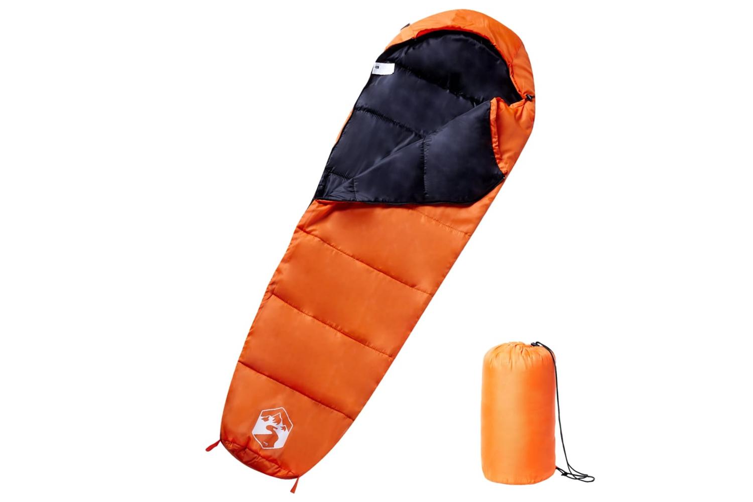 Vidaxl Mummy Sleeping Bag For Adults Camping 3 Seasons