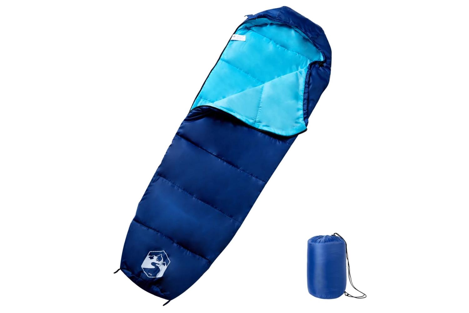 Vidaxl Mummy Sleeping Bag For Adults Camping 3 Seasons