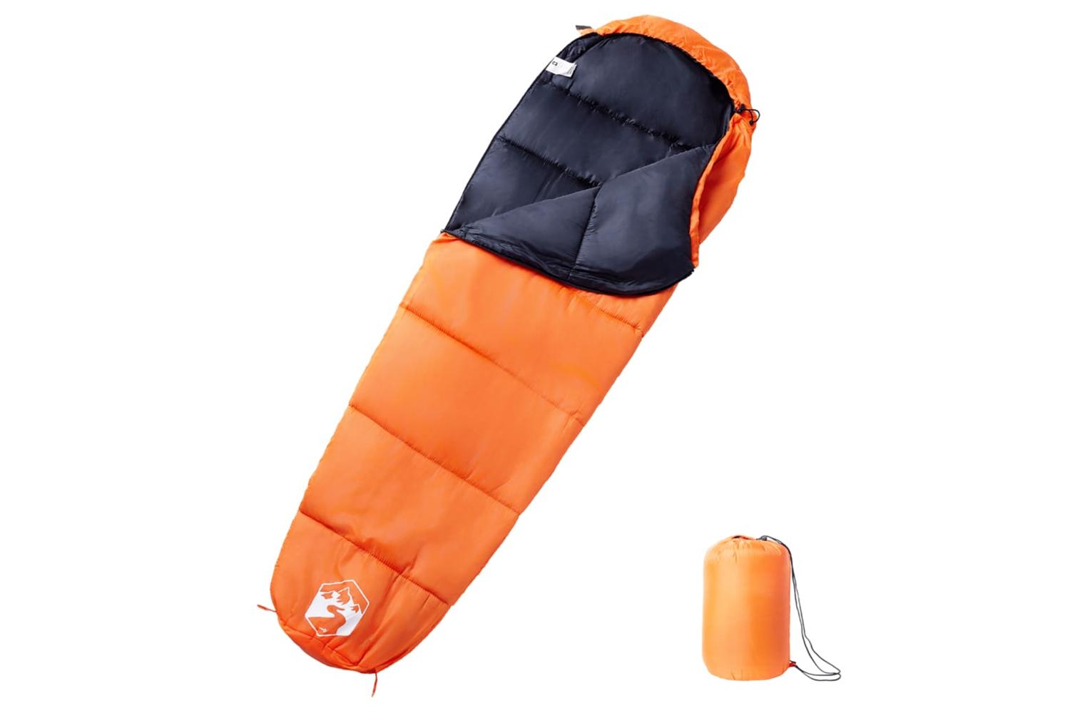 Vidaxl Mummy Sleeping Bag For Adults Camping 3 Seasons