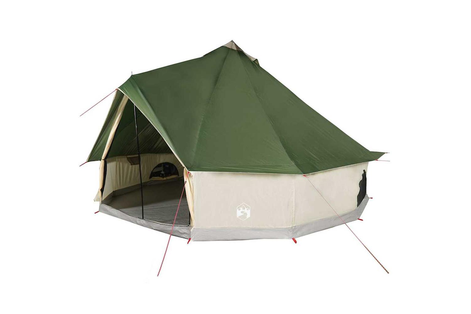 Vidaxl Family Tent With Porch 9-person Blue Quick Release