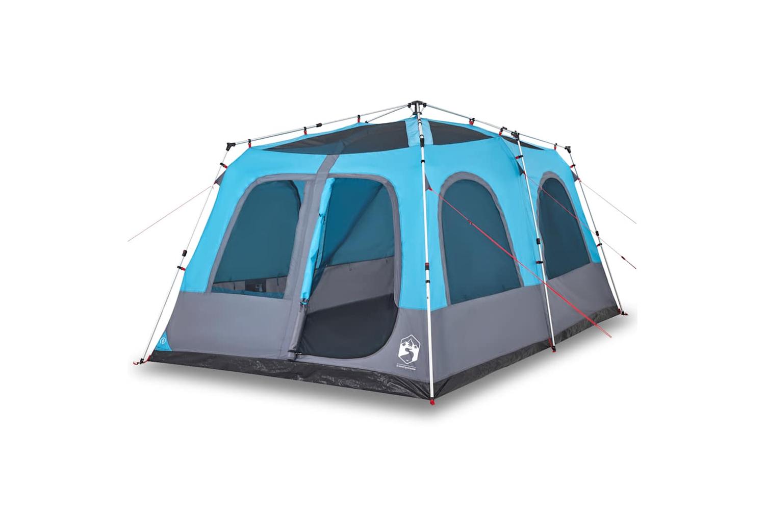 Vidaxl Beach Tent Azure Blue Quick Release Waterproof