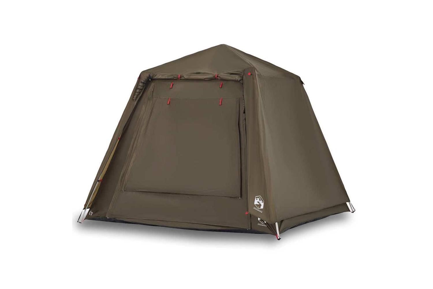 Vidaxl Fishing Tent 4-person Olive Green Quick Release