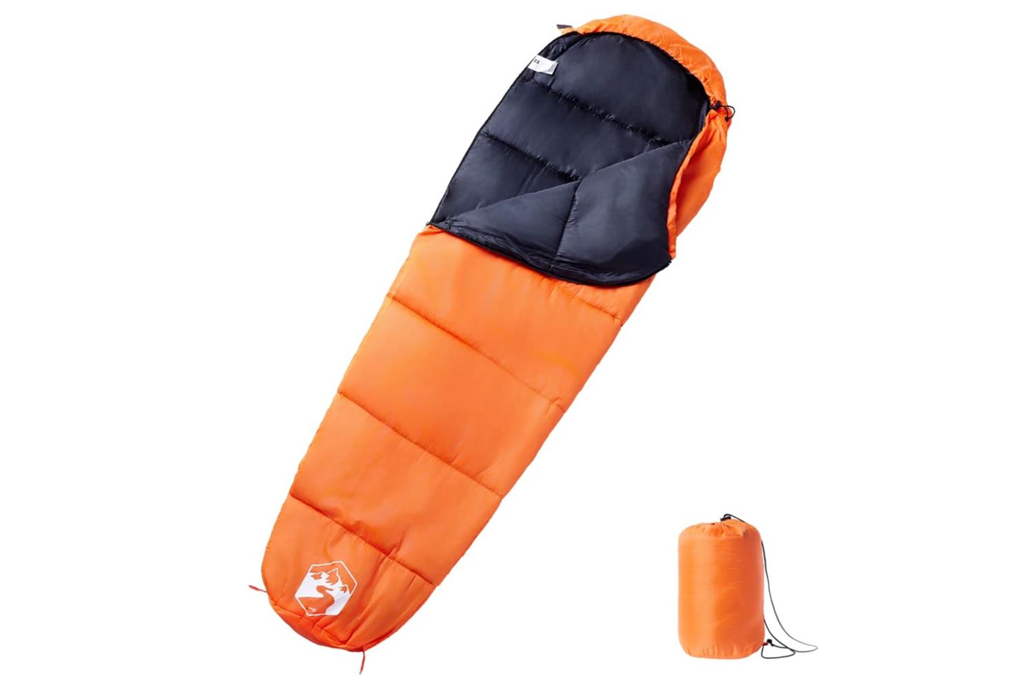 Vidaxl Mummy Sleeping Bag For Adults Camping 3 Seasons