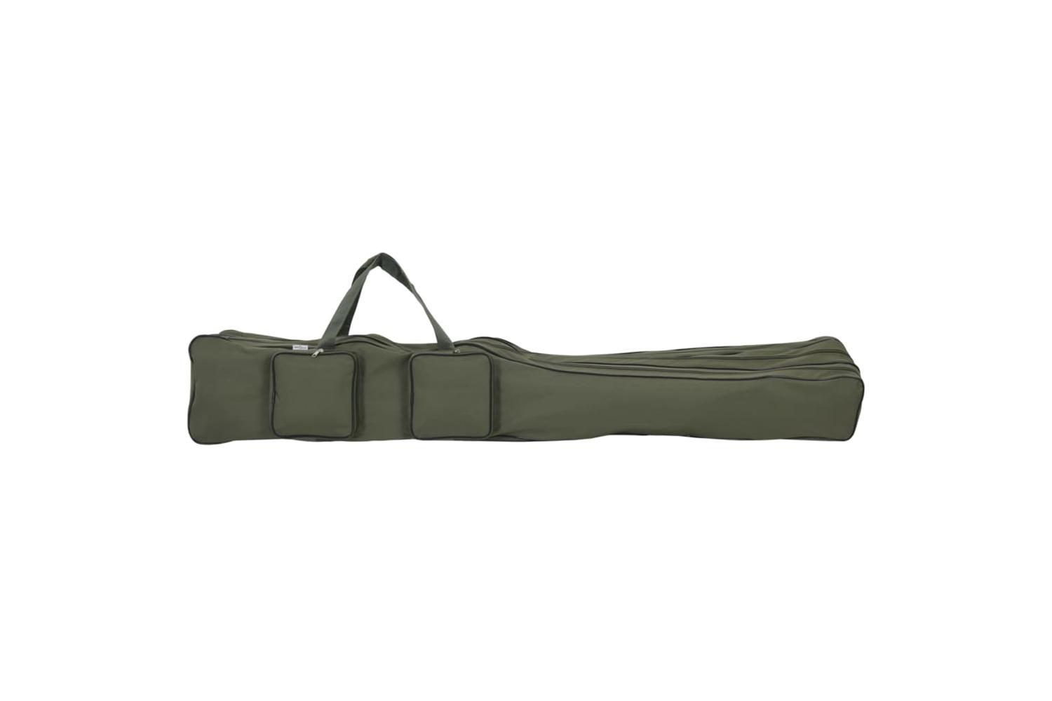 Vidaxl Fishing Rod Bag Dark Green 160 Cm Oxford Fabric