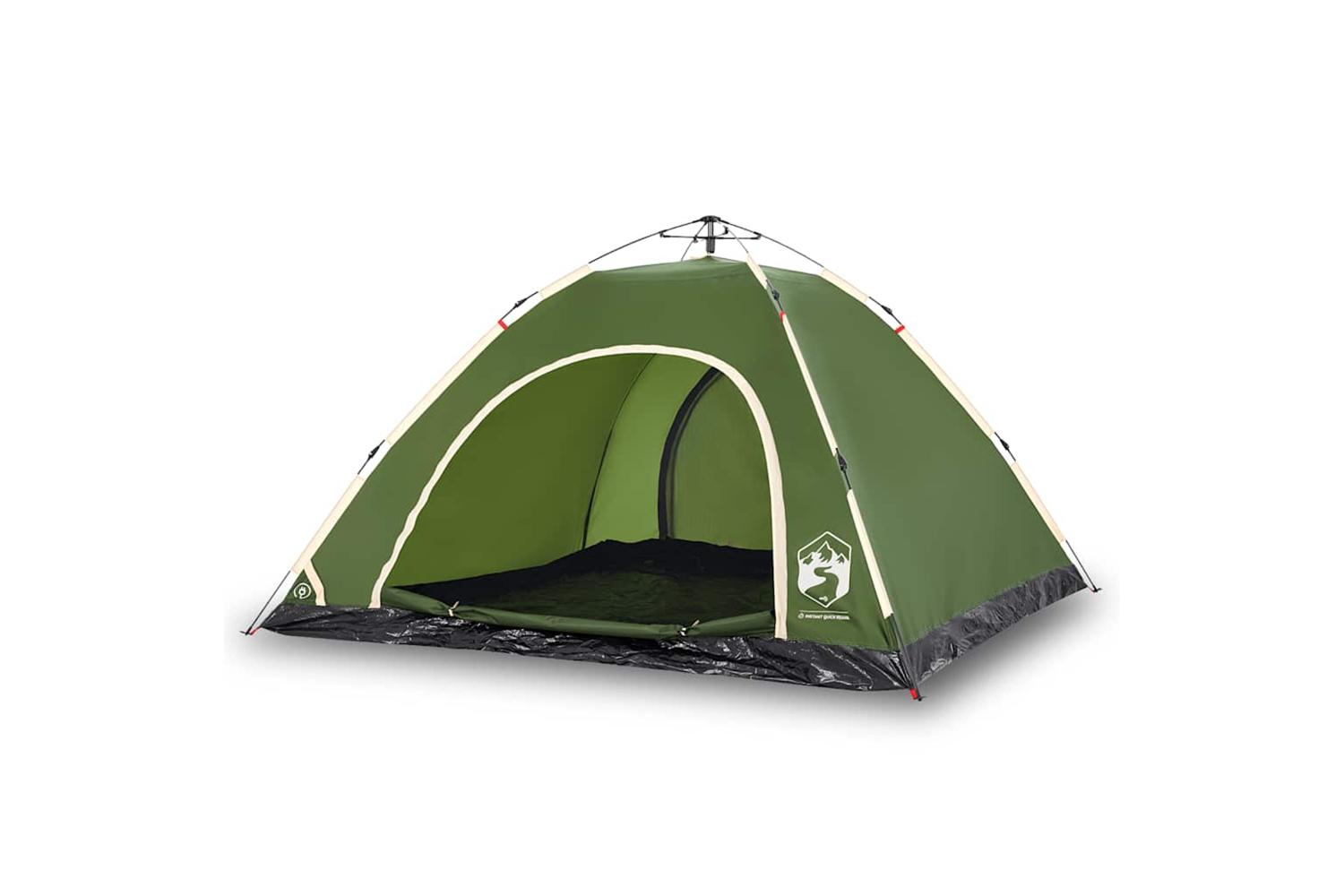 Vidaxl Camping Tent 5-person Green Quick Release