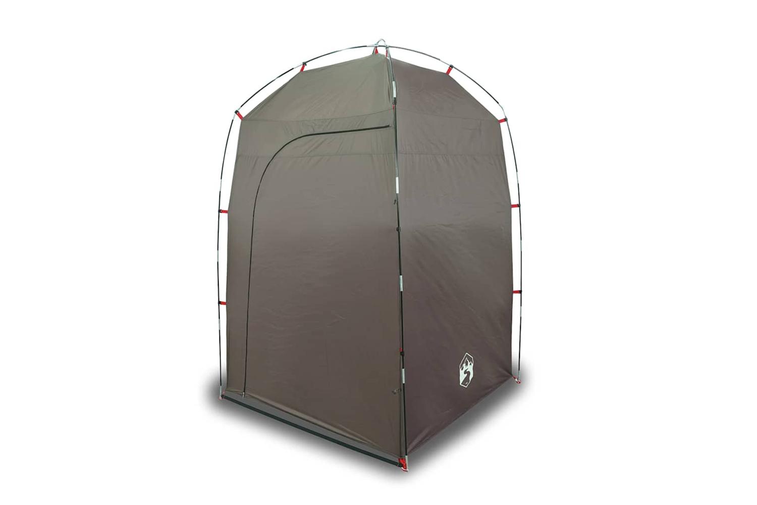 Vidaxl Shower Tent Brown Waterproof