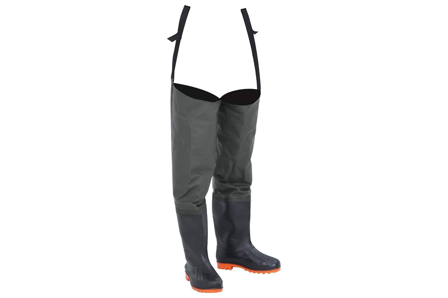 Vidaxl Hip Waders Dark Green Size 40