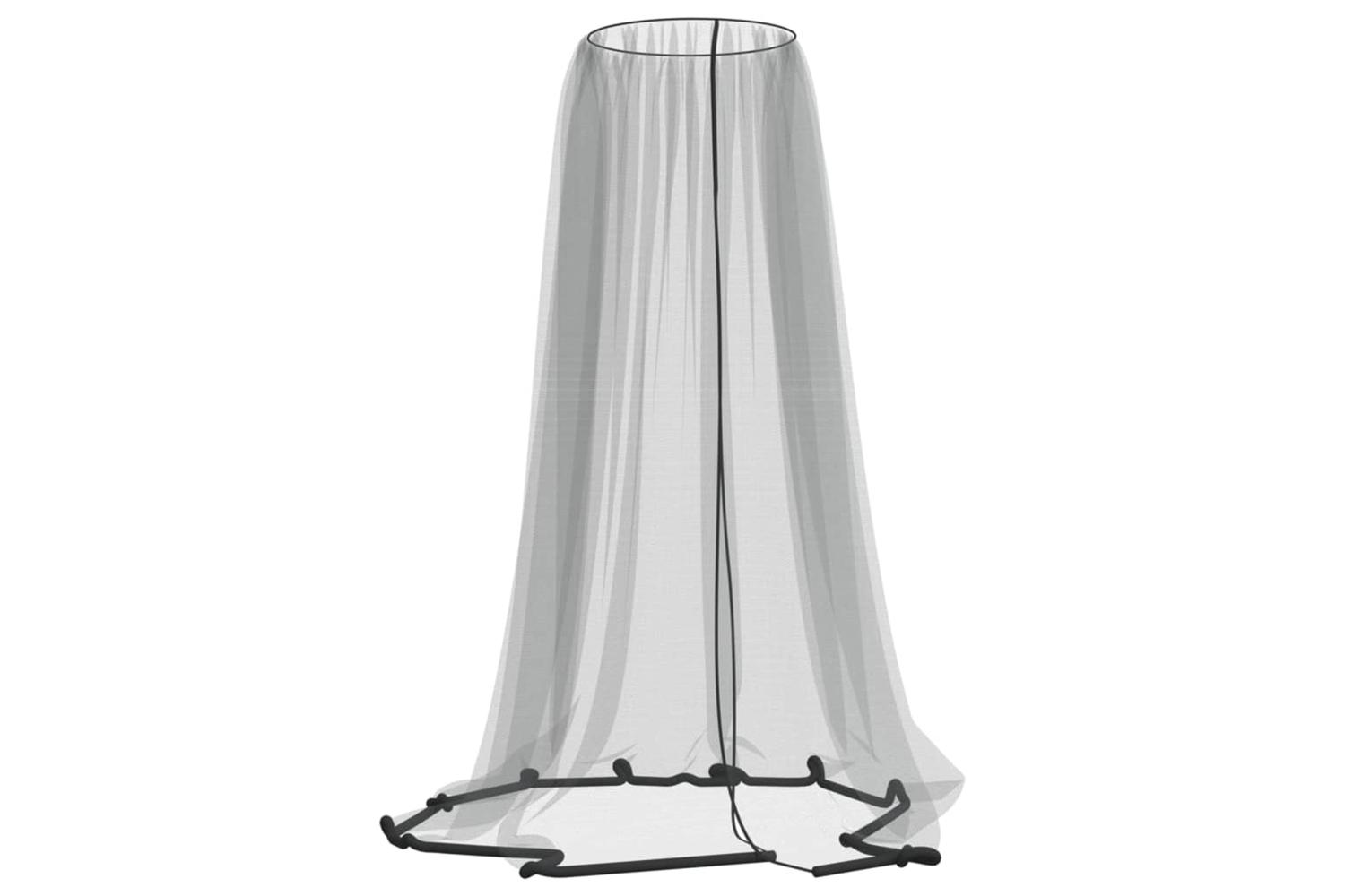 Vidaxl Mosquito Net For Umbrella 220 Mesh Black Î¦300x230 Cm