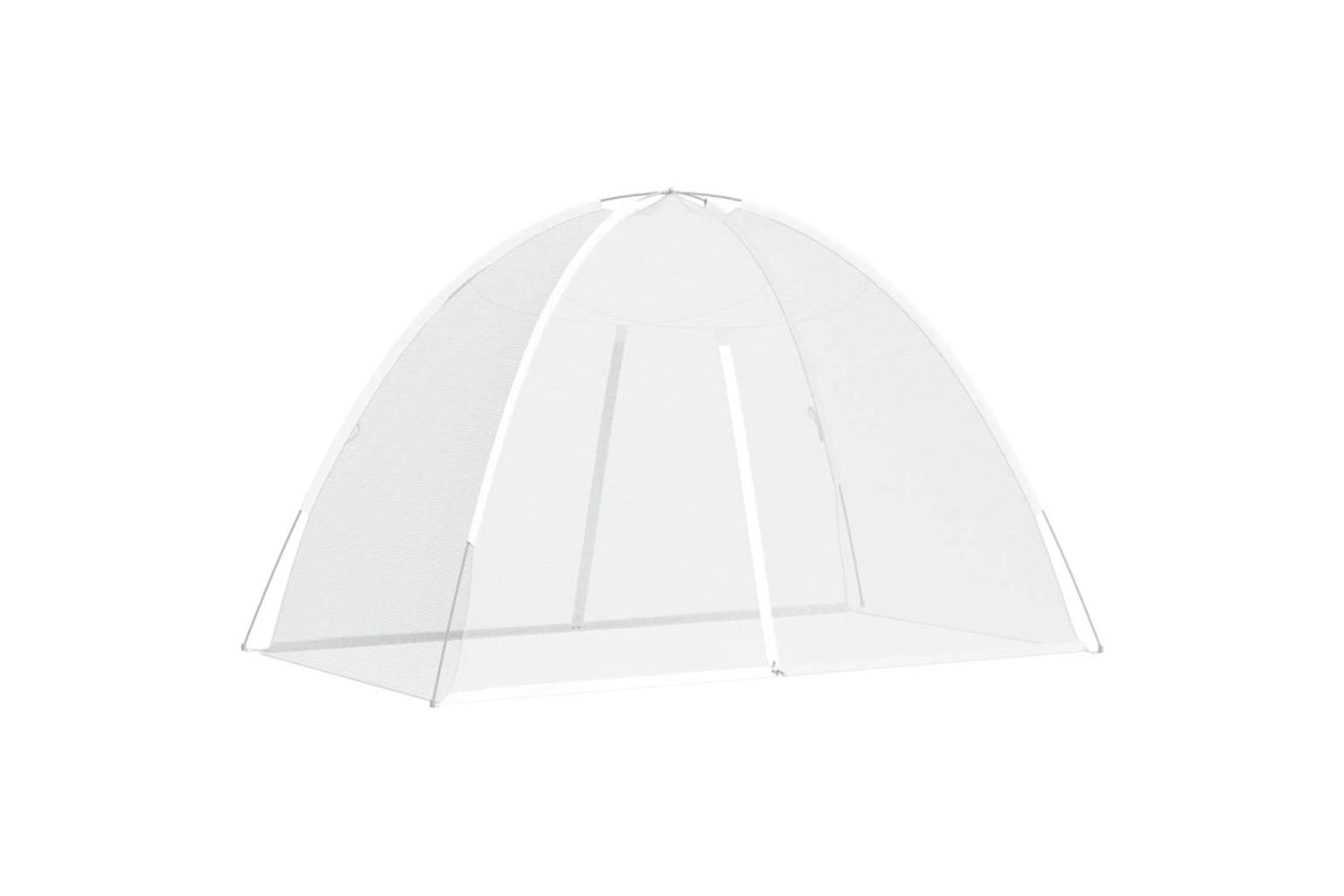 Vidaxl Mosquito Net Mongolia With Doors 220 Mesh White 200x120x130 Cm