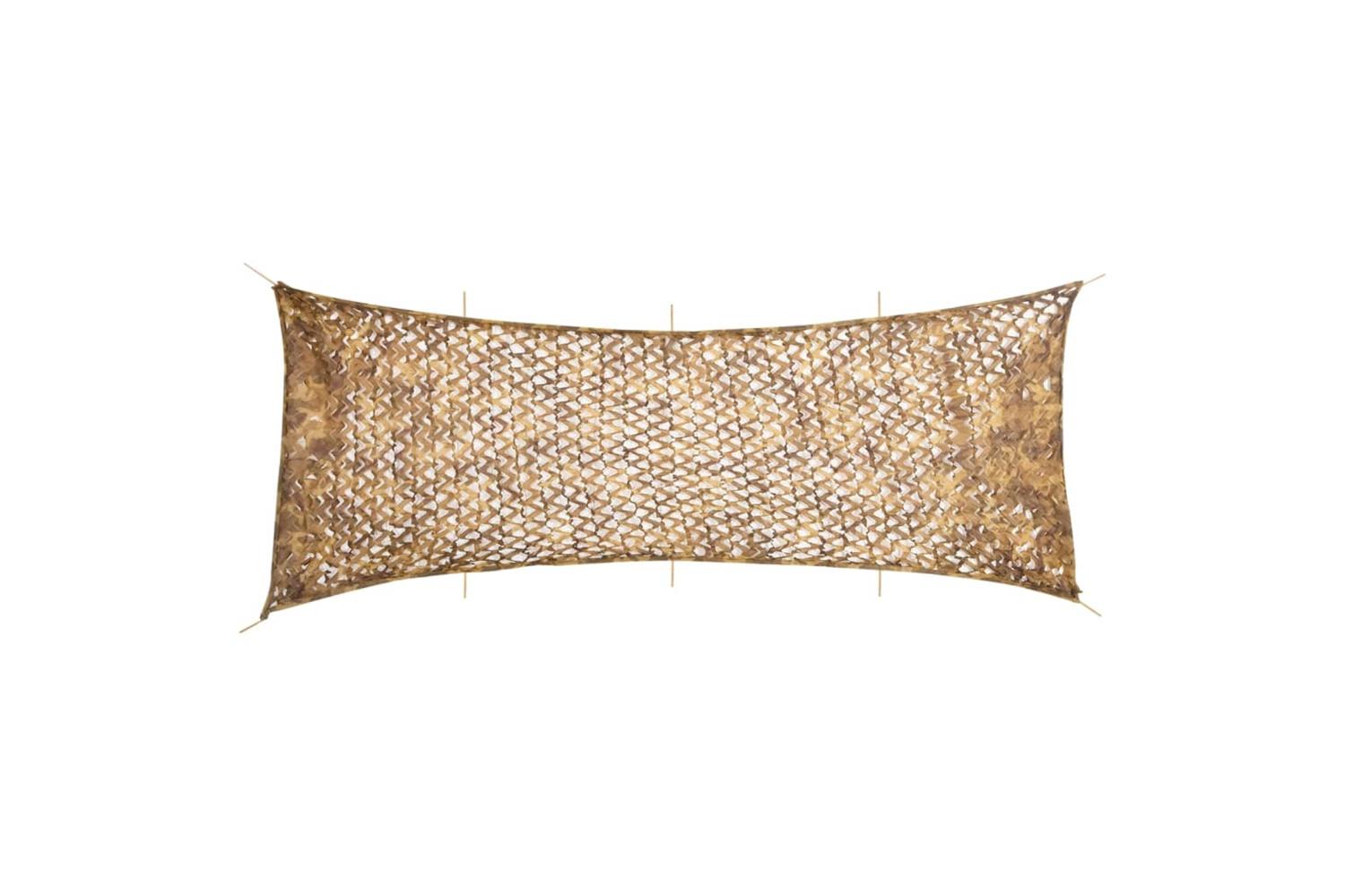 Vidaxl Camouflage Net With Storage Bag 833x297 Cm Sand