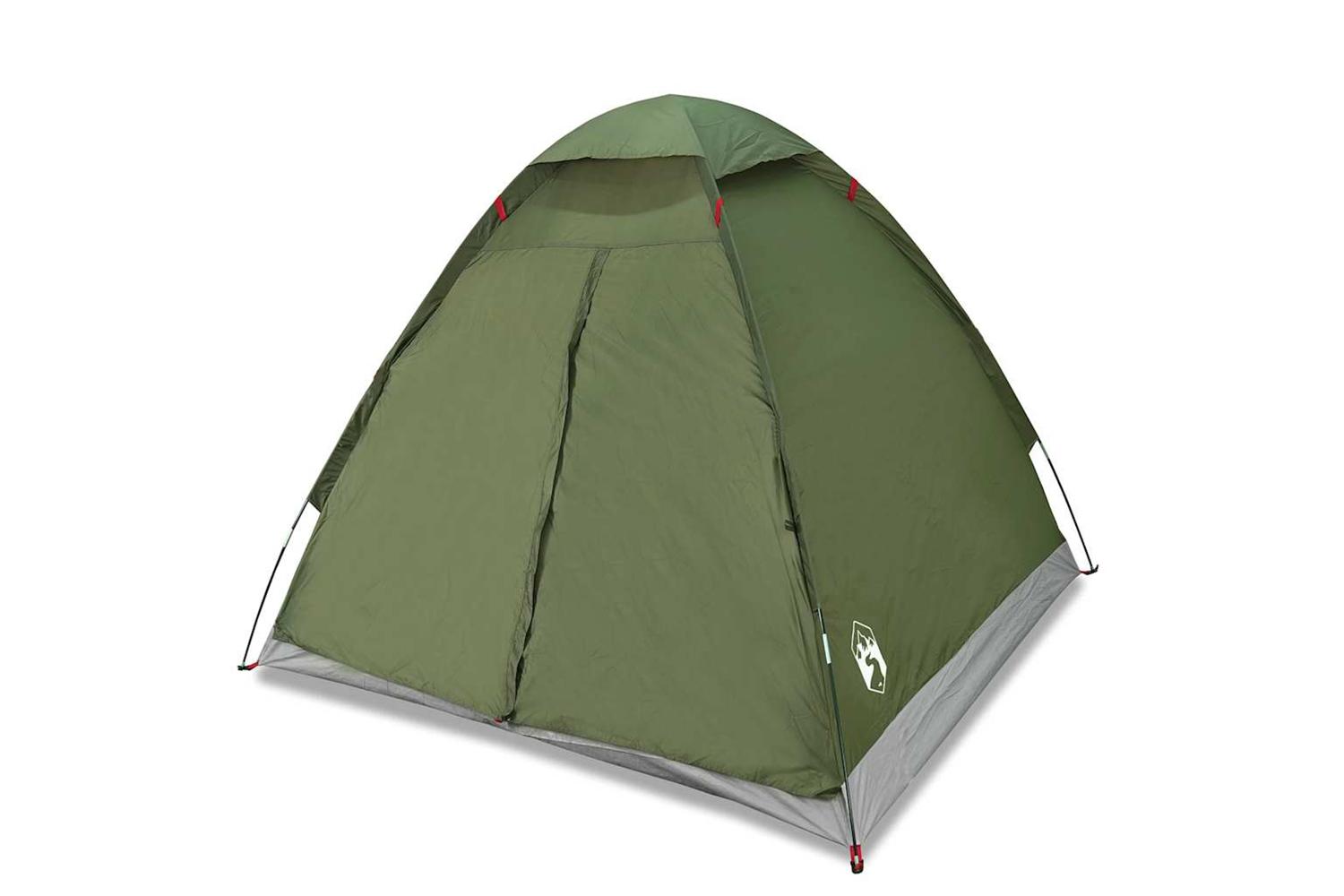 Vidaxl Camping Tent Dome 2-person Olive Green Waterproof